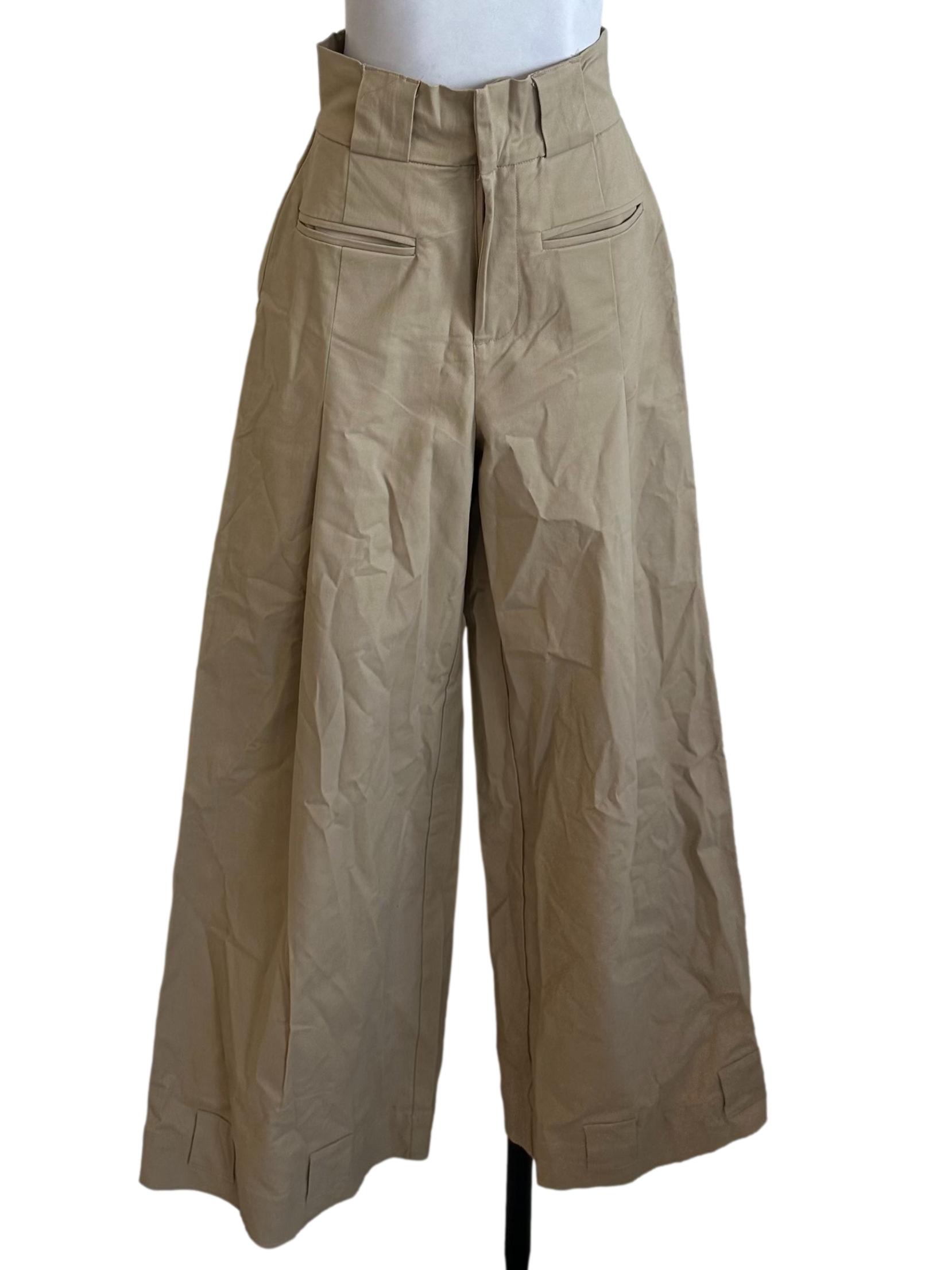 Khaki Brown Long  Pants