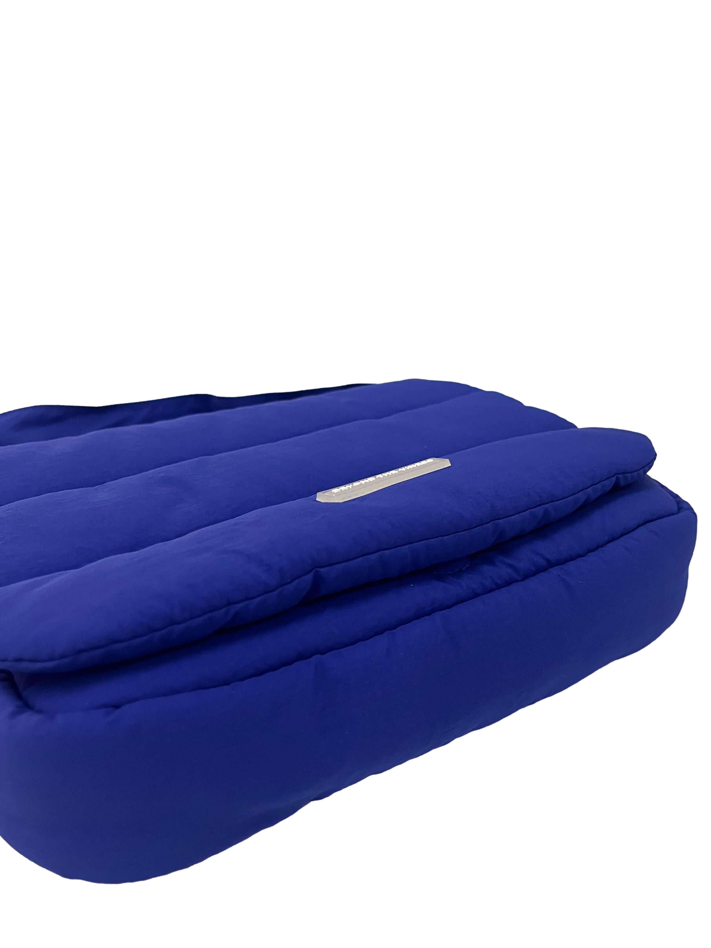 Blue Small Puffer Shoulder Bag