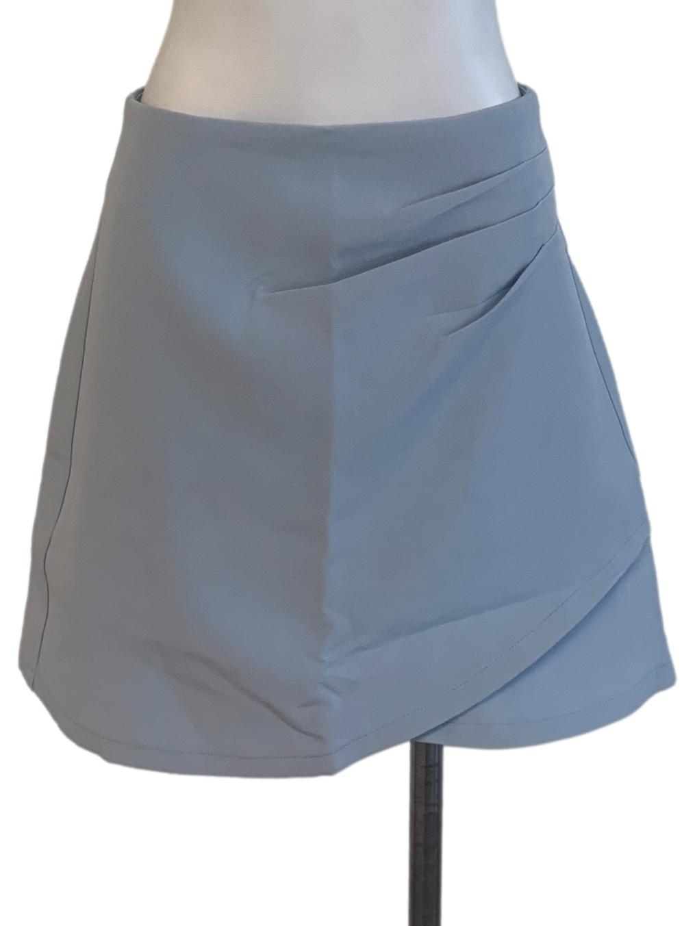 Light Blue A-Line Skirt