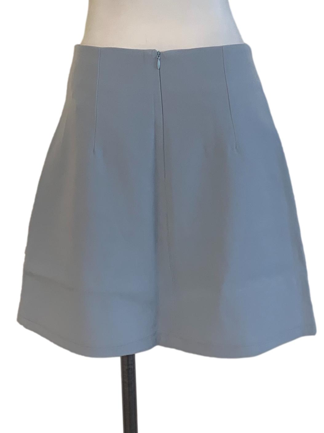Light Blue A-Line Skirt