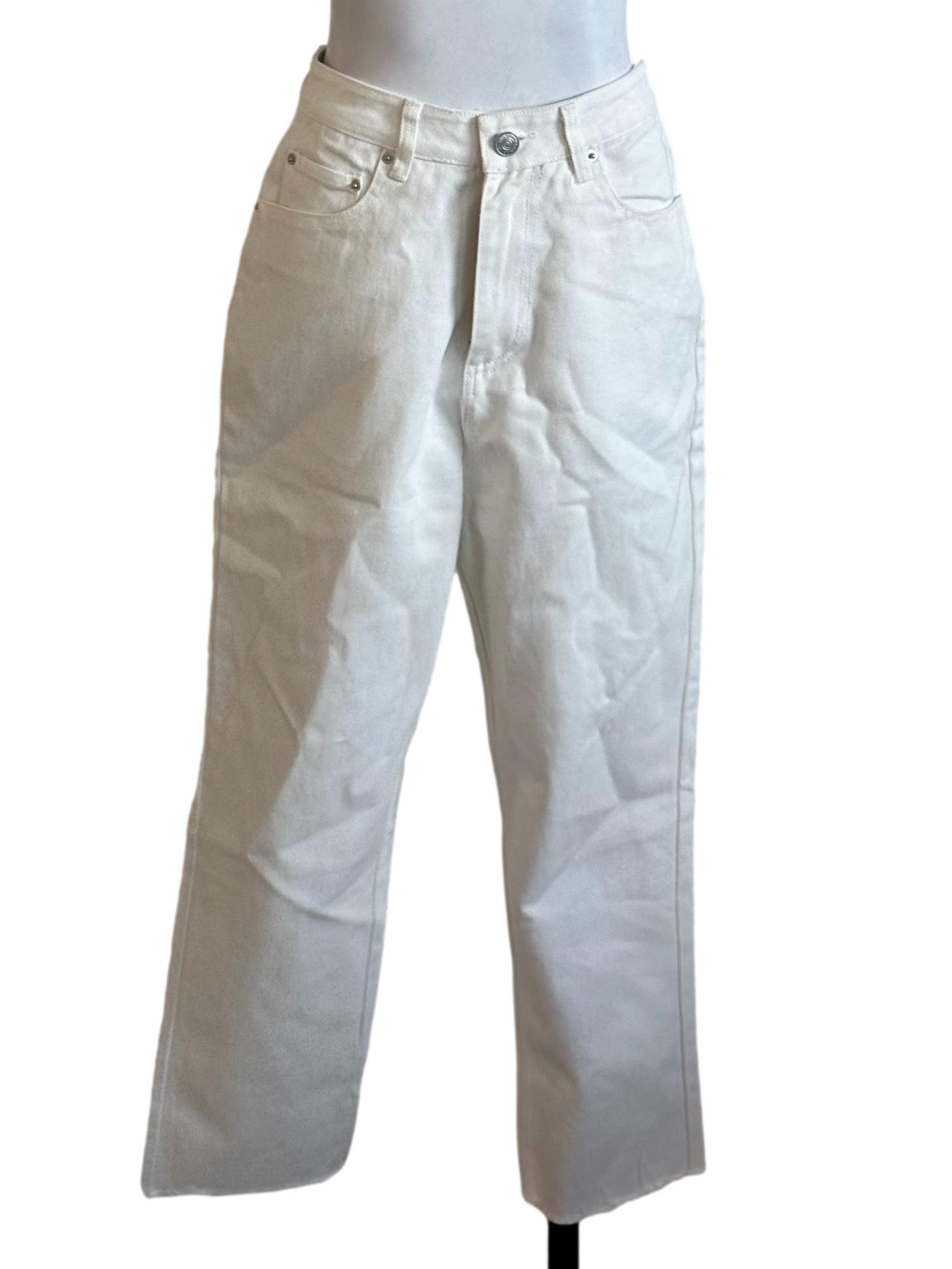 Off White Denim Long Jeans