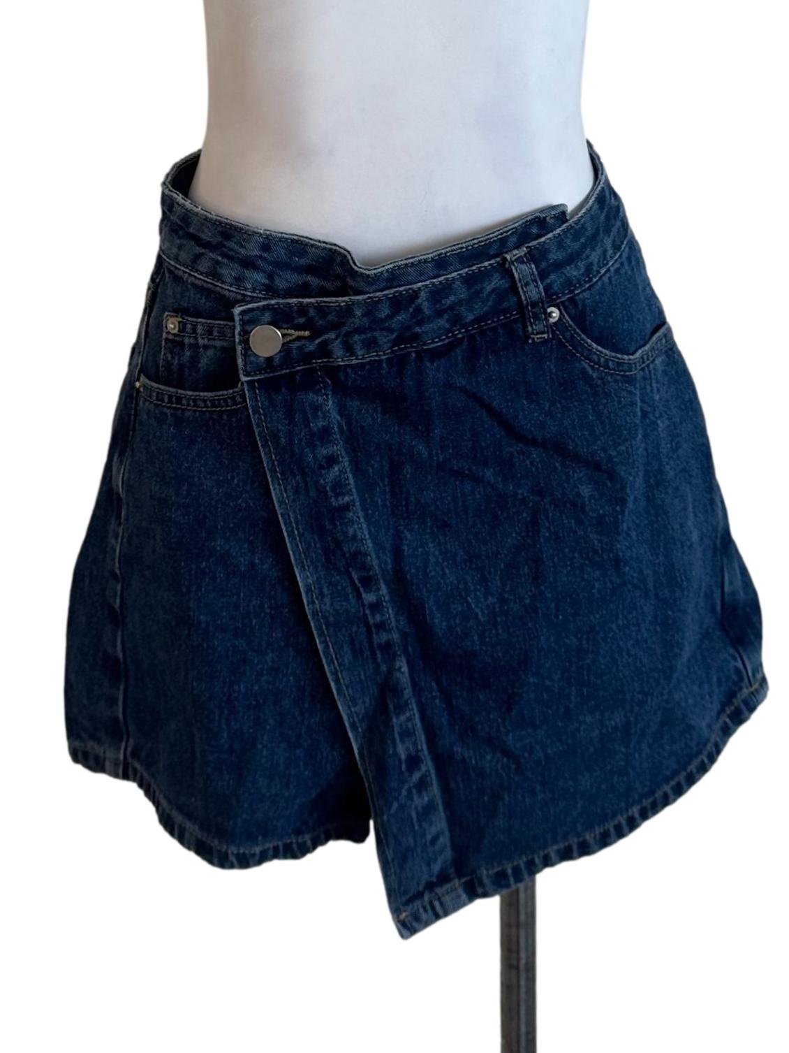 Medium Blue Denim Shorts