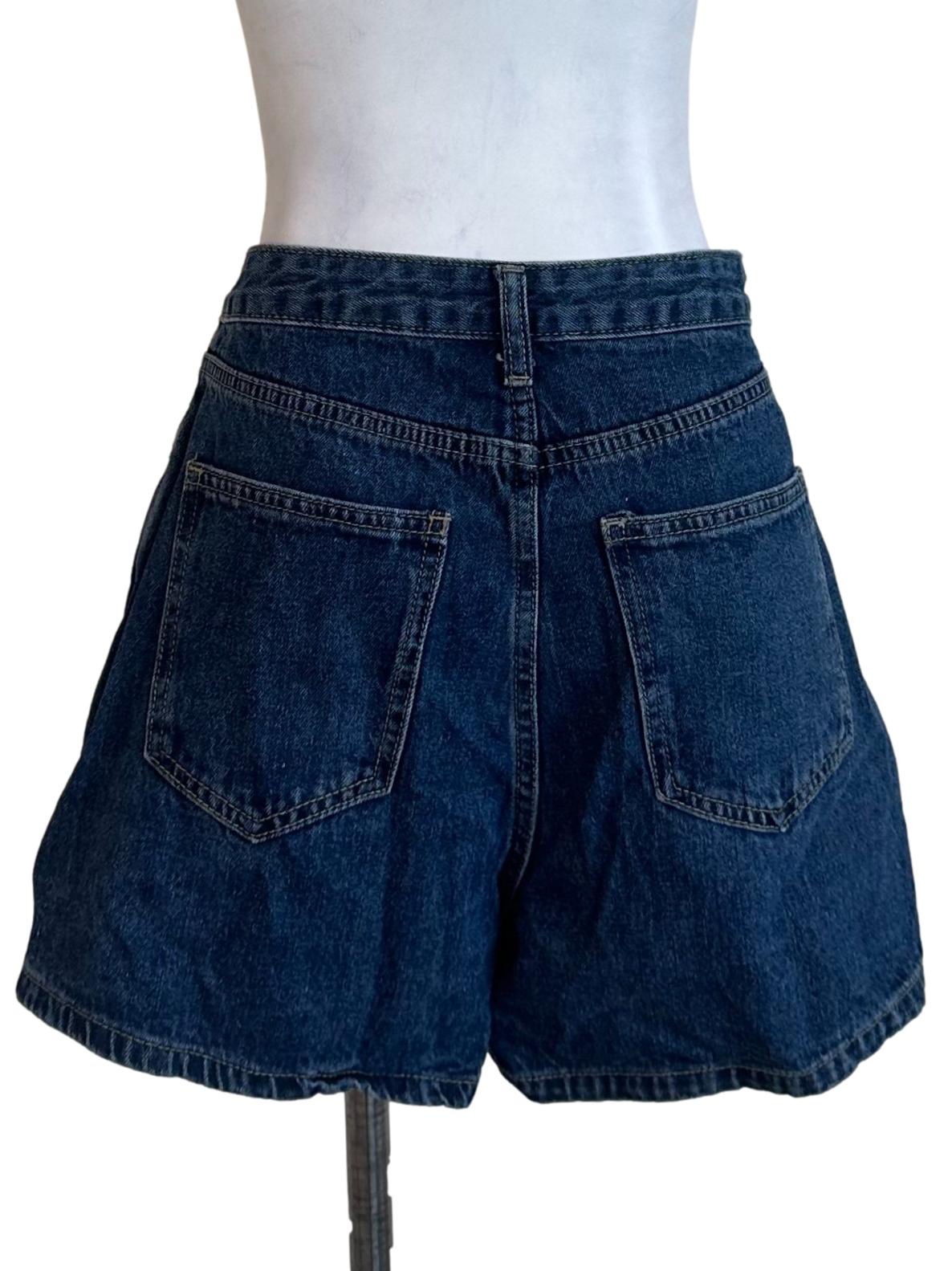 Medium Blue Denim Shorts