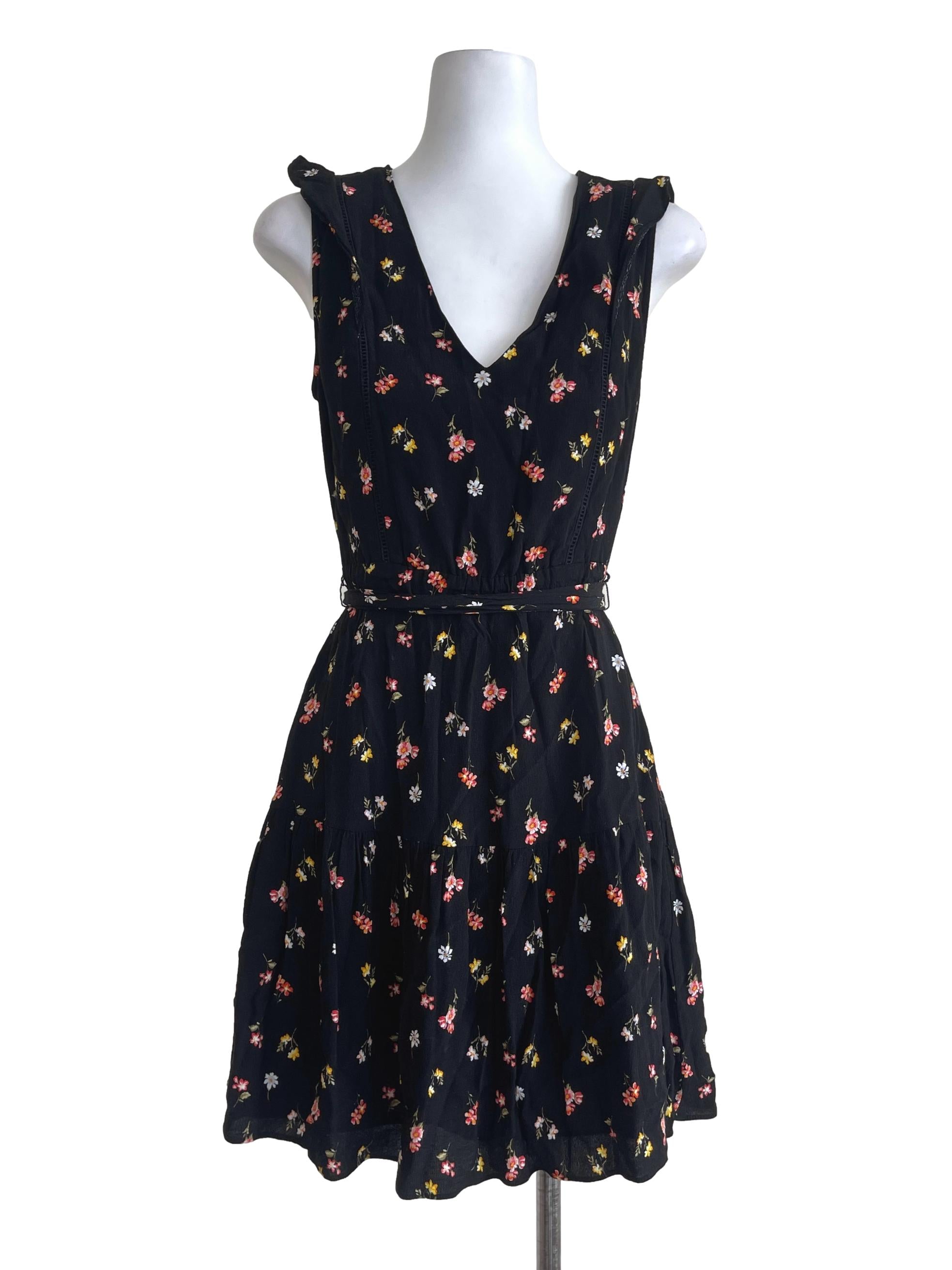 Navy Blue Oriental Dress
