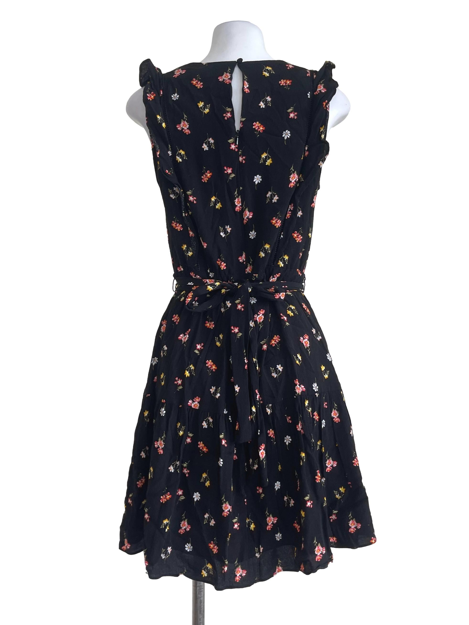 Navy Blue Oriental Dress