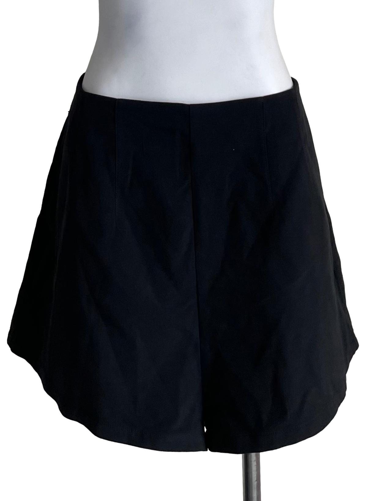 Black High Waisted Shorts