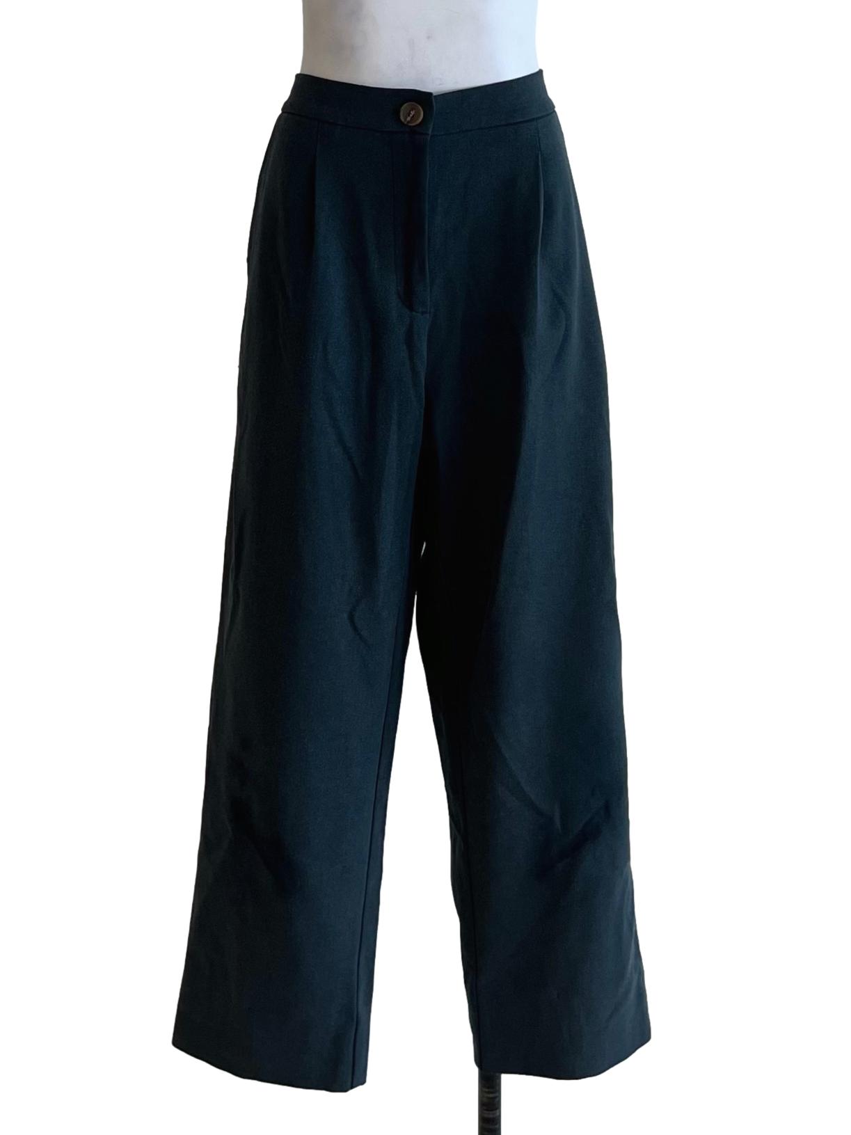 Shadow Grey Plain Formal Pants