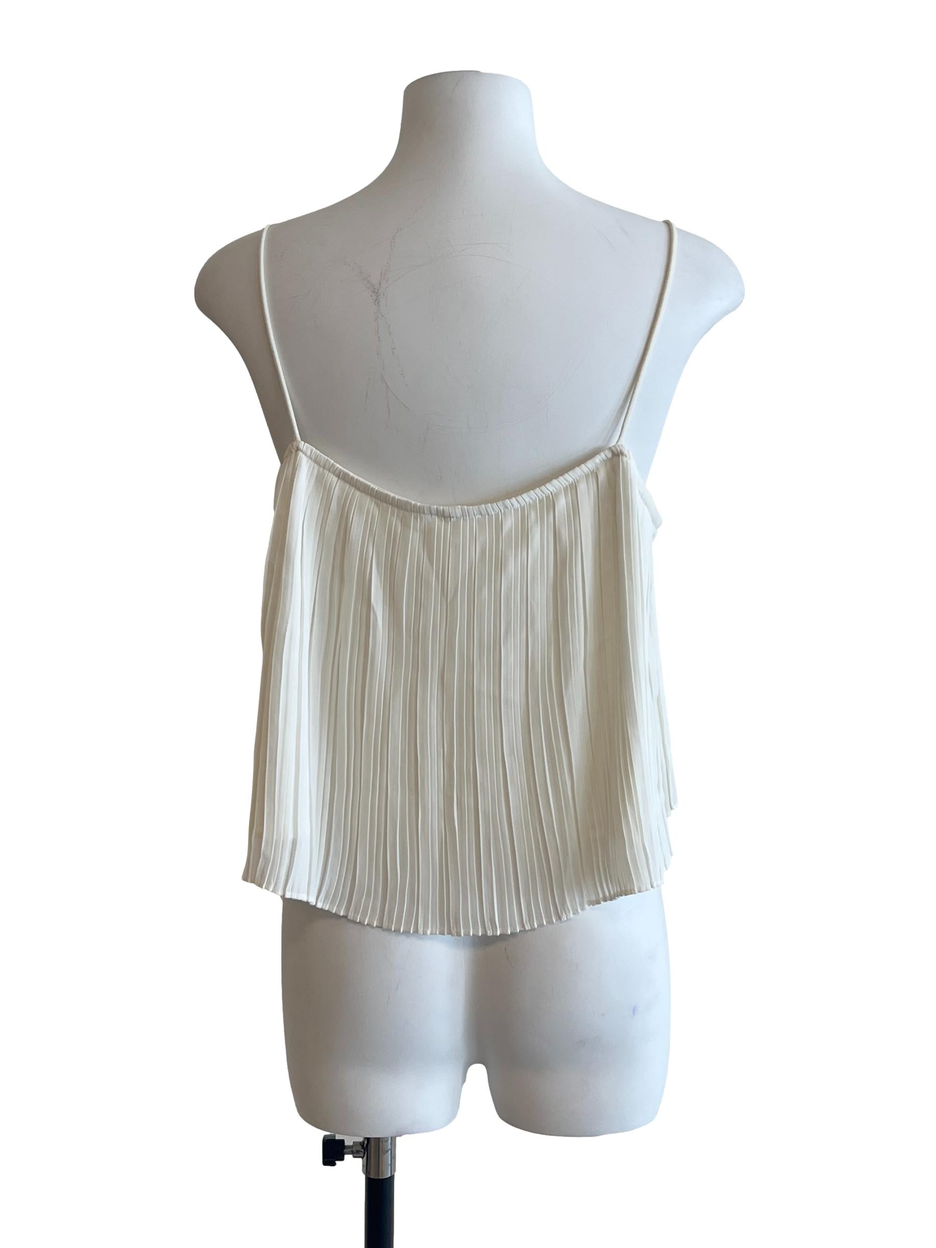 Pearl White Square Top