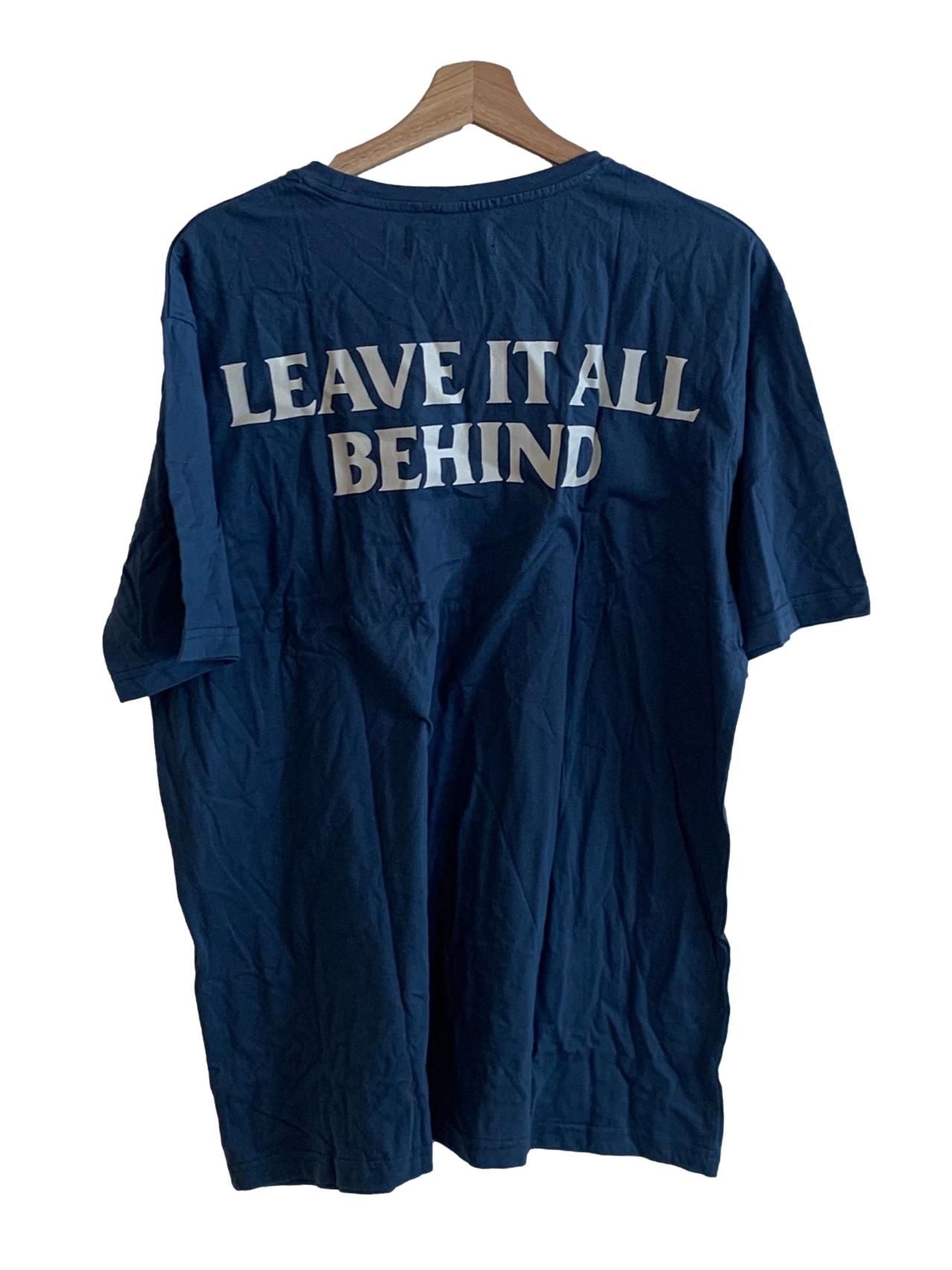 Blue Bateau Neckline T-Shirt