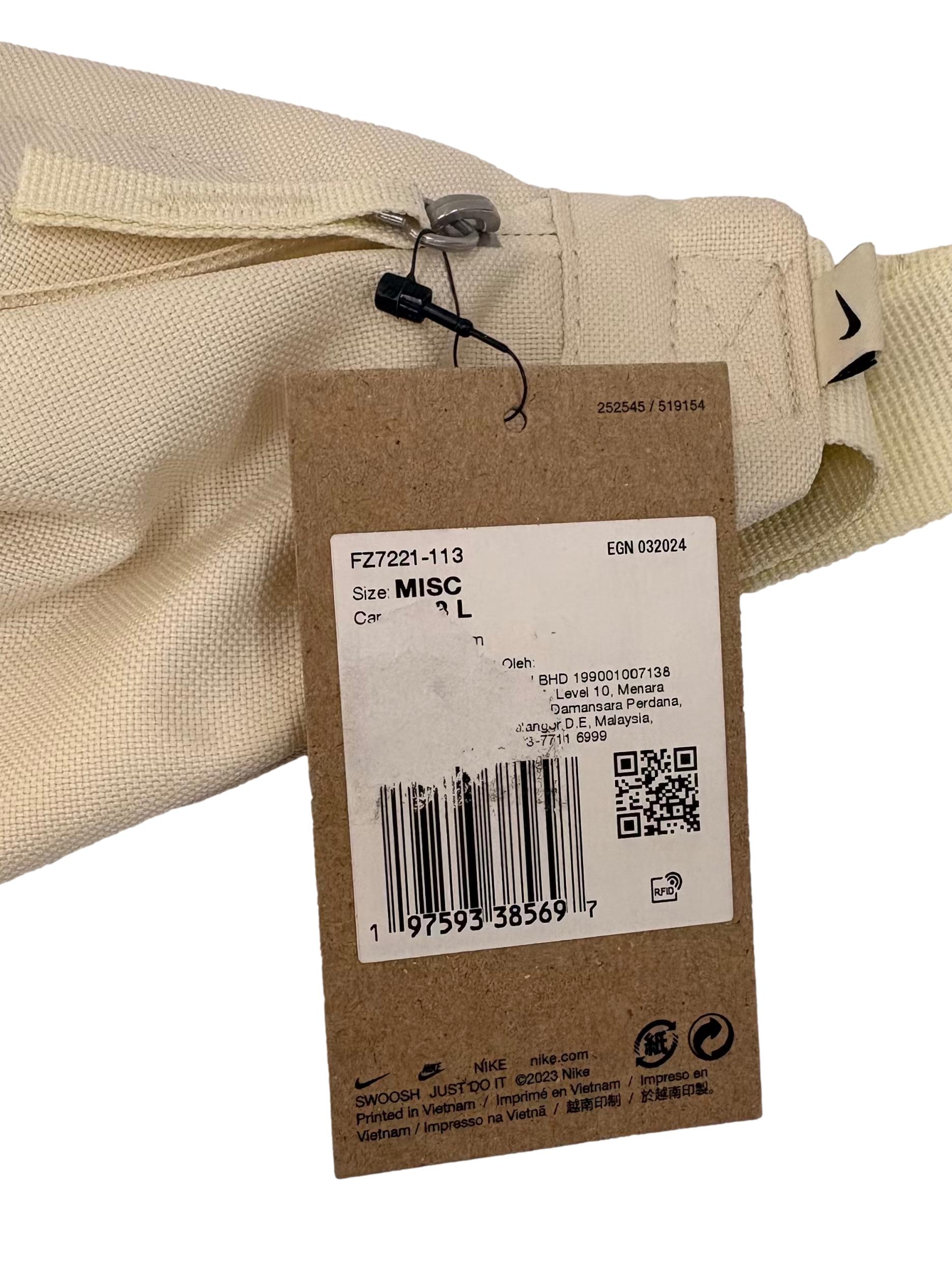 Cream Canvas Heritage Hip Pack