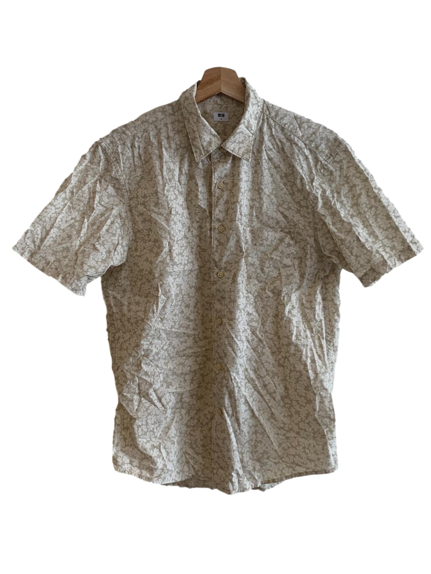 Beige Button Down Shirt
