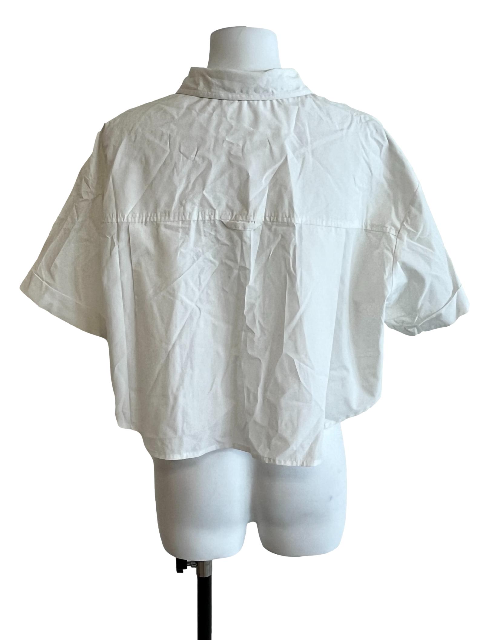 Daisy White Top Blouse