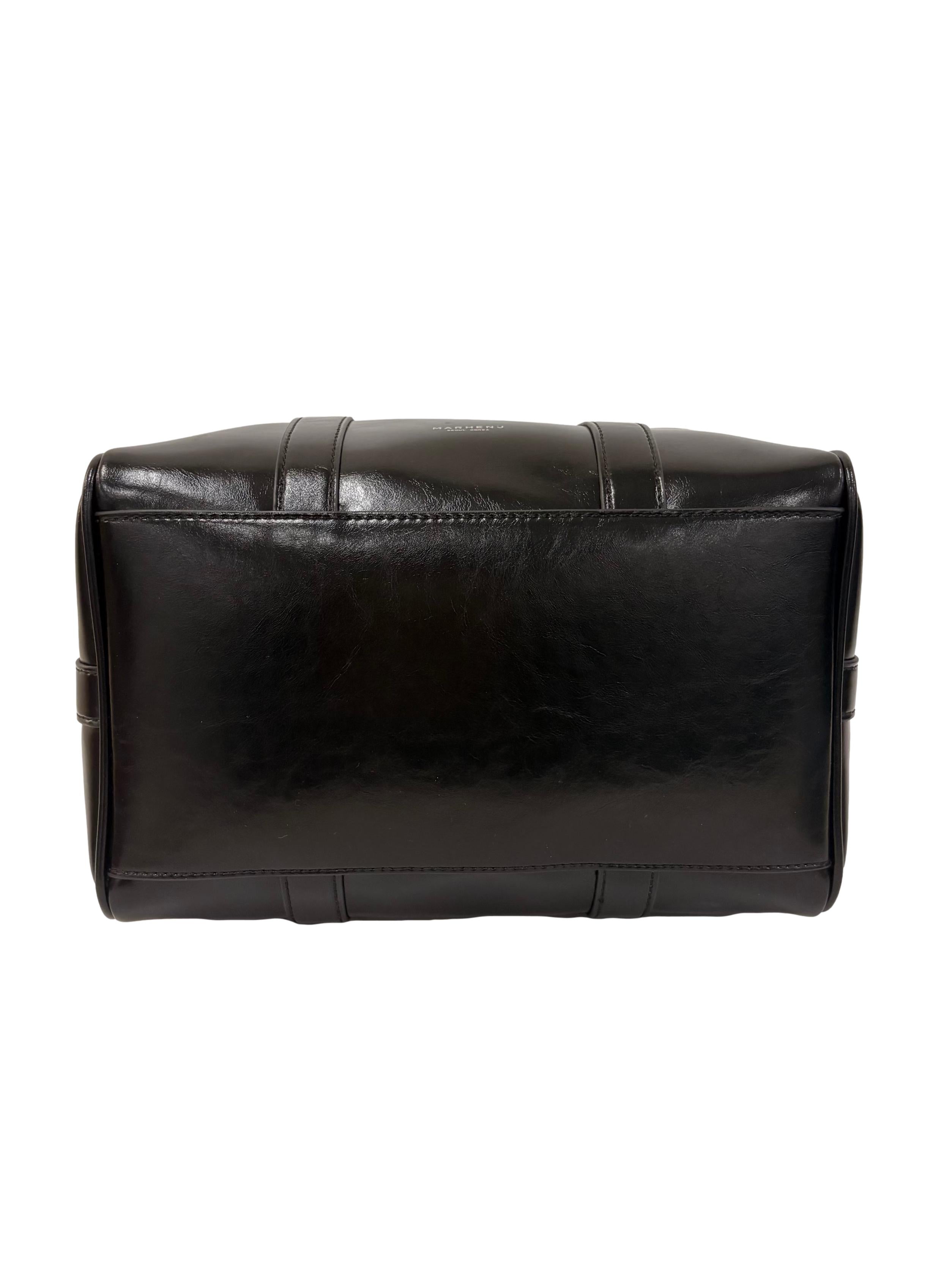 Black Deft Vegan Leather Bag