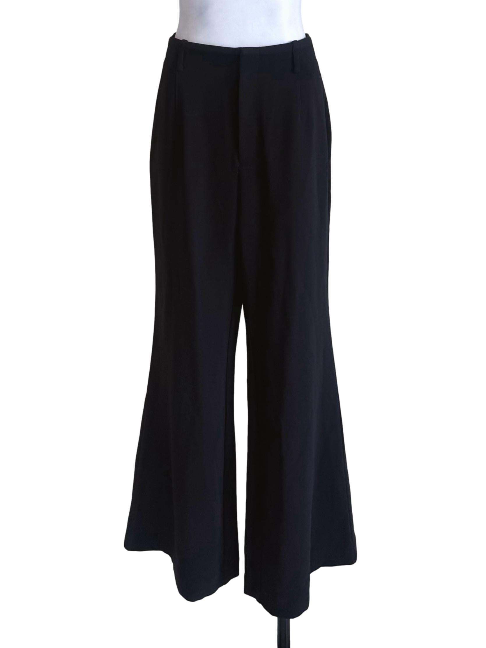 Black Flared Formal Pants LB