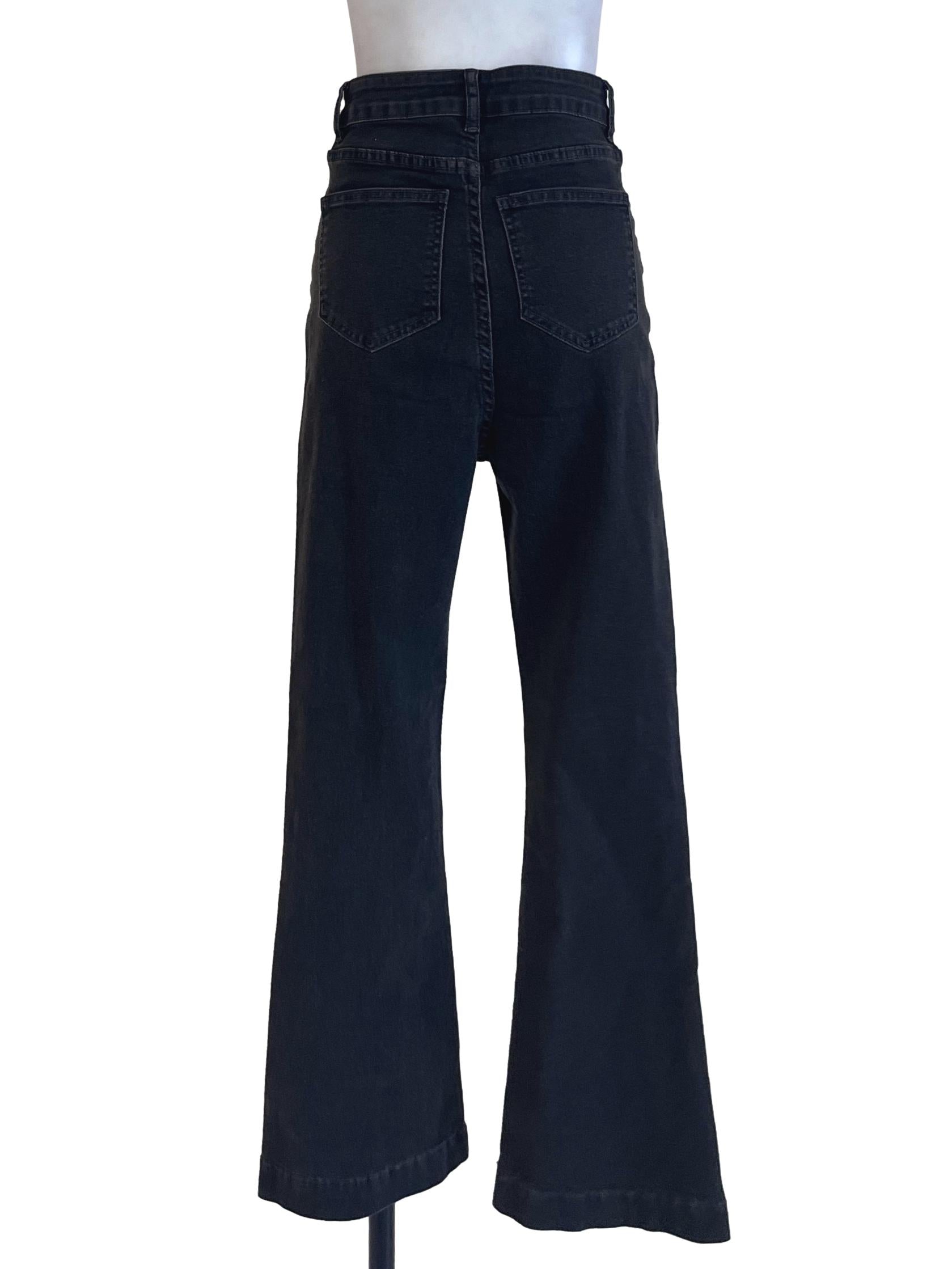 Black Wide Leg Jeans