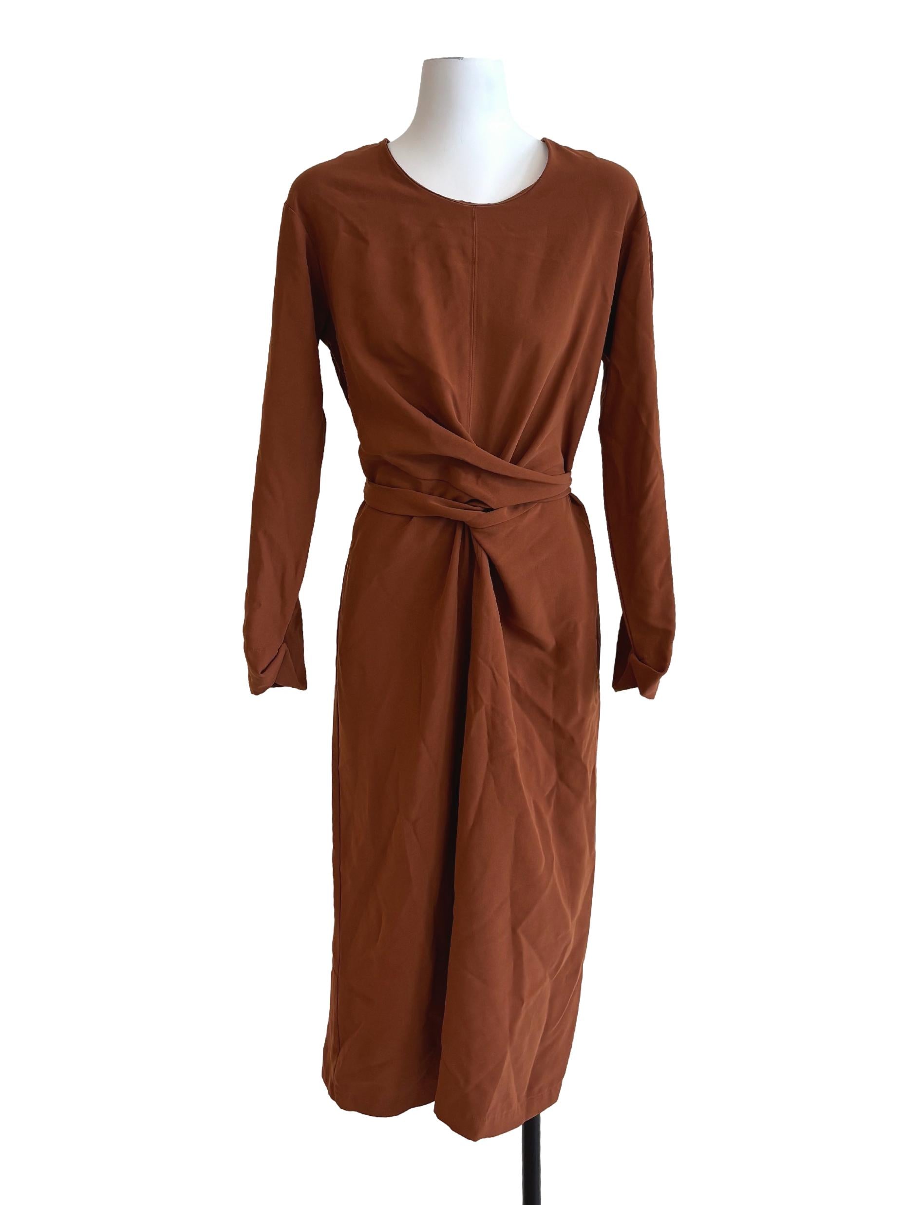 Brownie Long Sleeve Sheath Dress