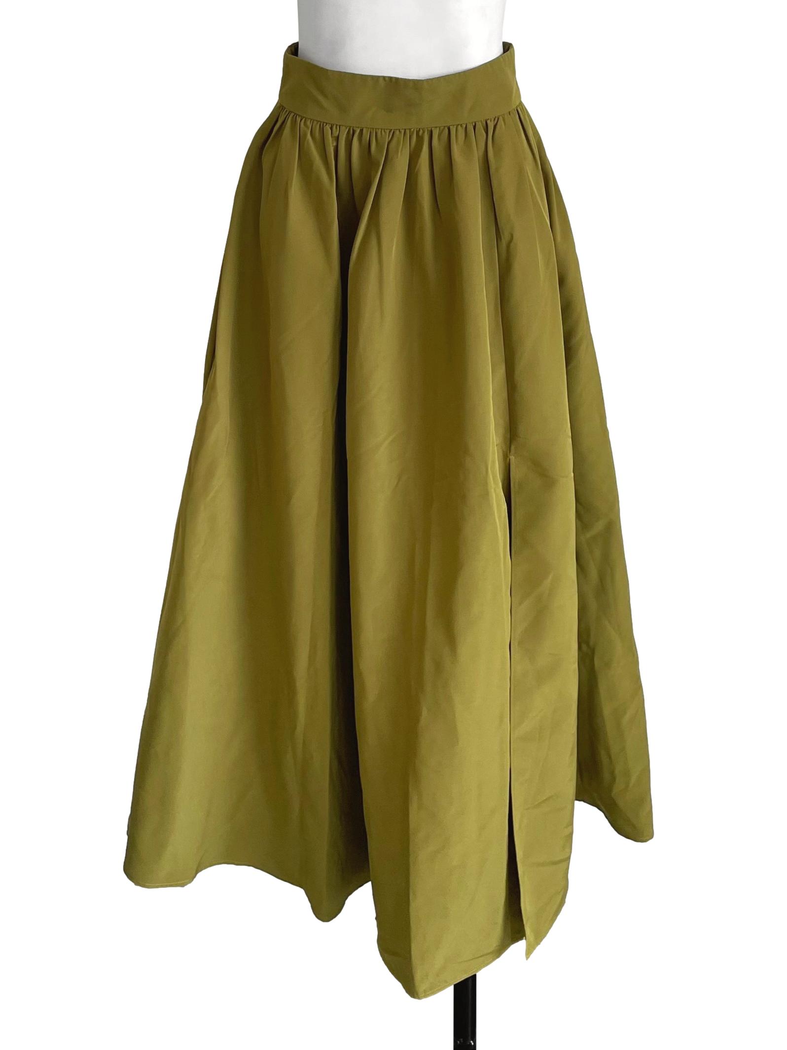 Dijon Fawn Pegged Tulle Skirt LB