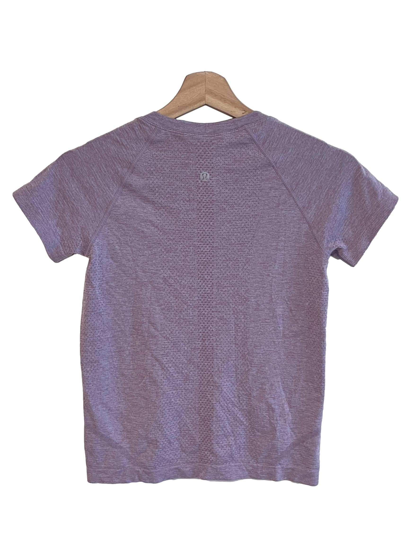 Heather Purple Active Wear Top