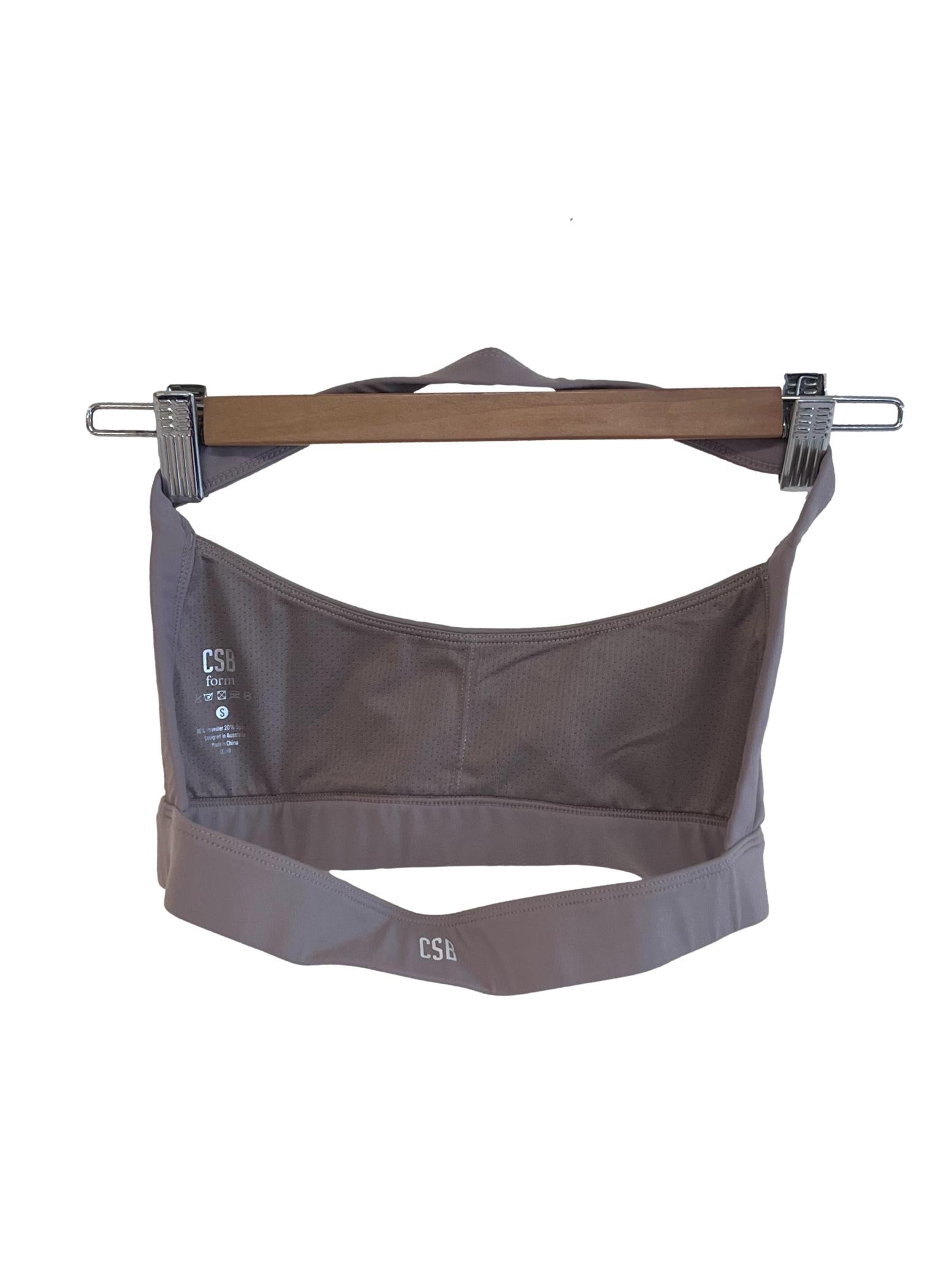 Oat Beige Sports Bra