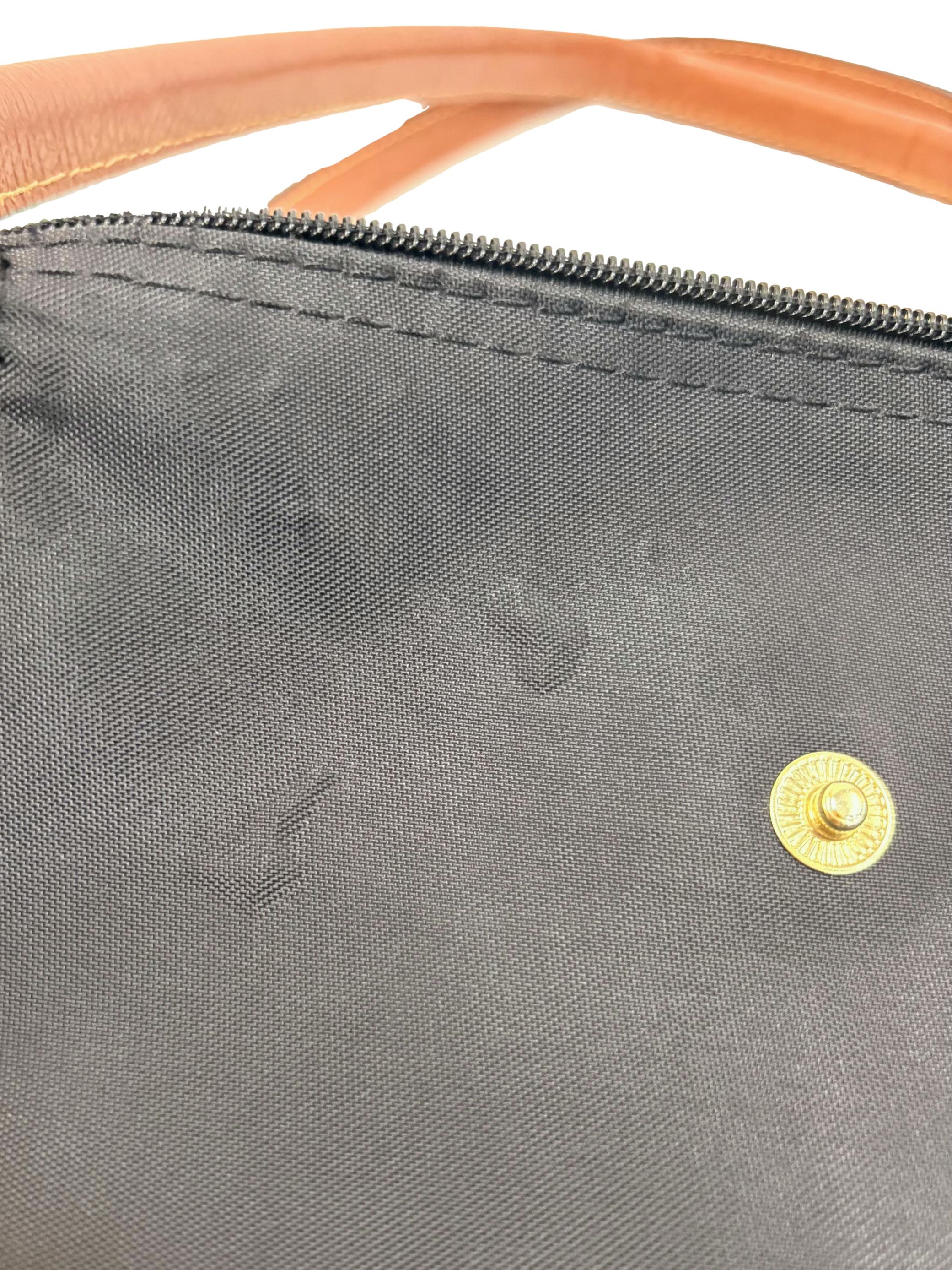 Black Le Pliage Shoulder Bag