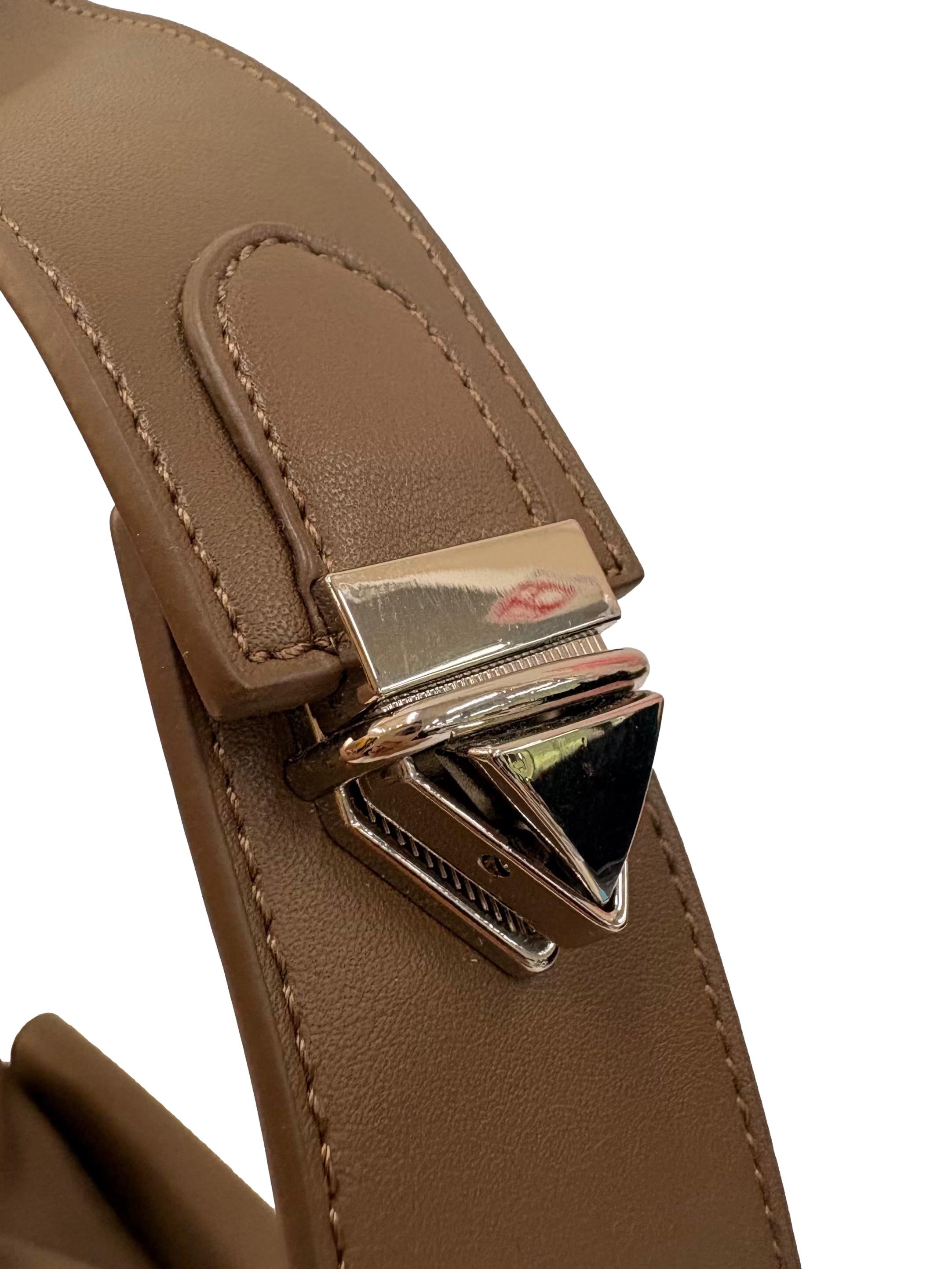 Hojicha Brown Agnes Utility Shoulder Bag