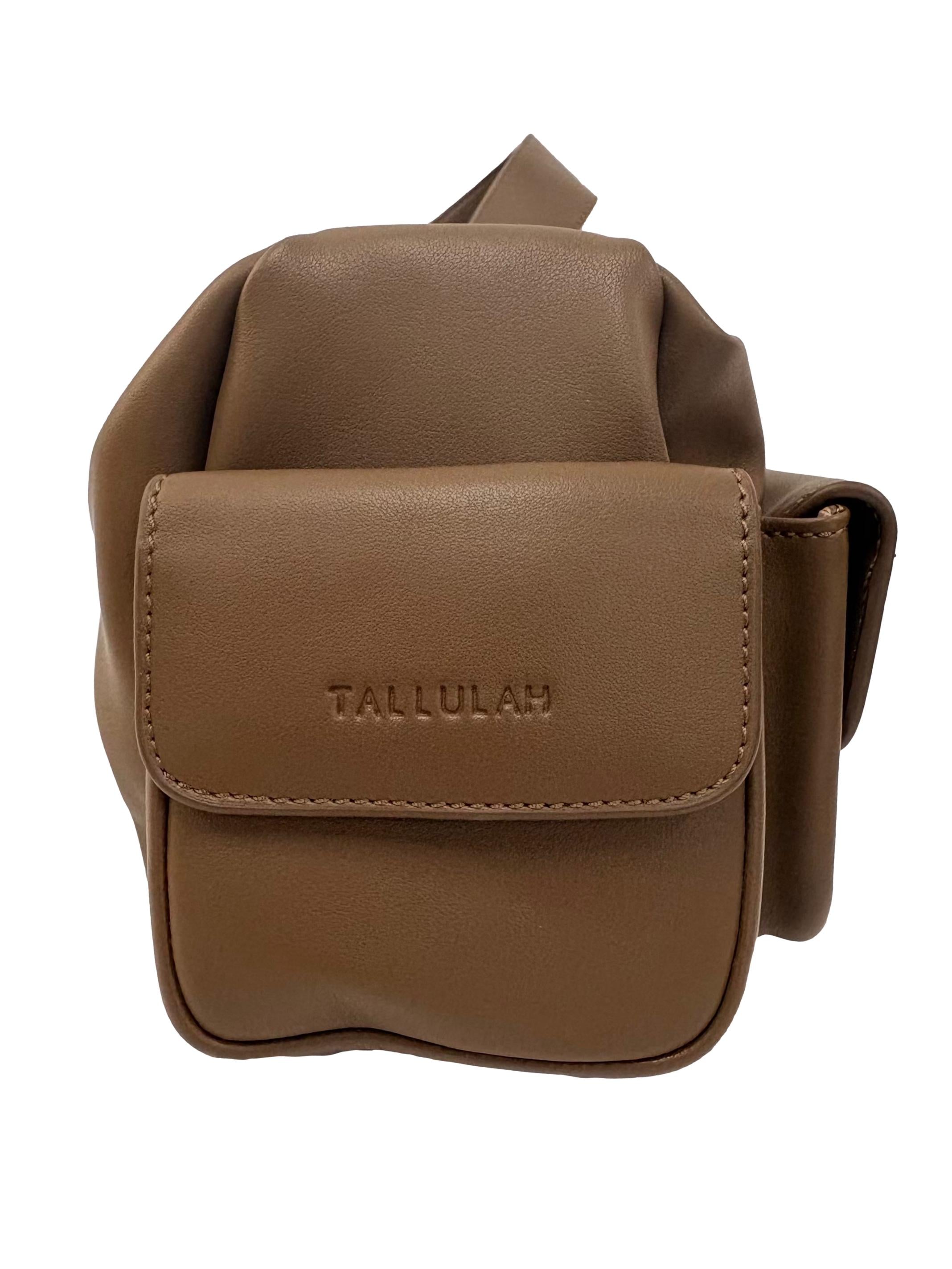 Hojicha Brown Agnes Utility Shoulder Bag