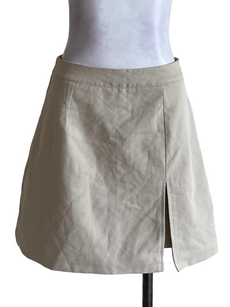 Beige Short Skort