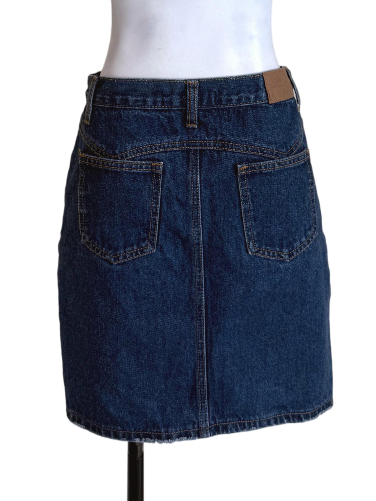 Blue Pencil Jean Skirt