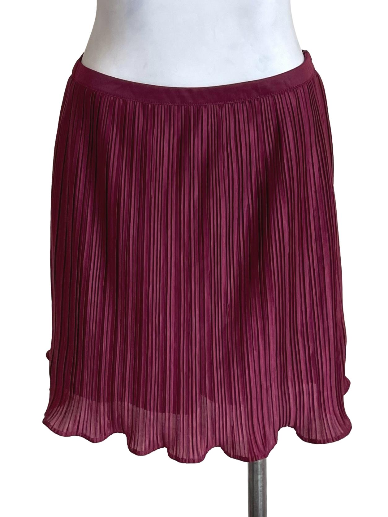 Jam Accordion Wavy Mini Skirt TWL