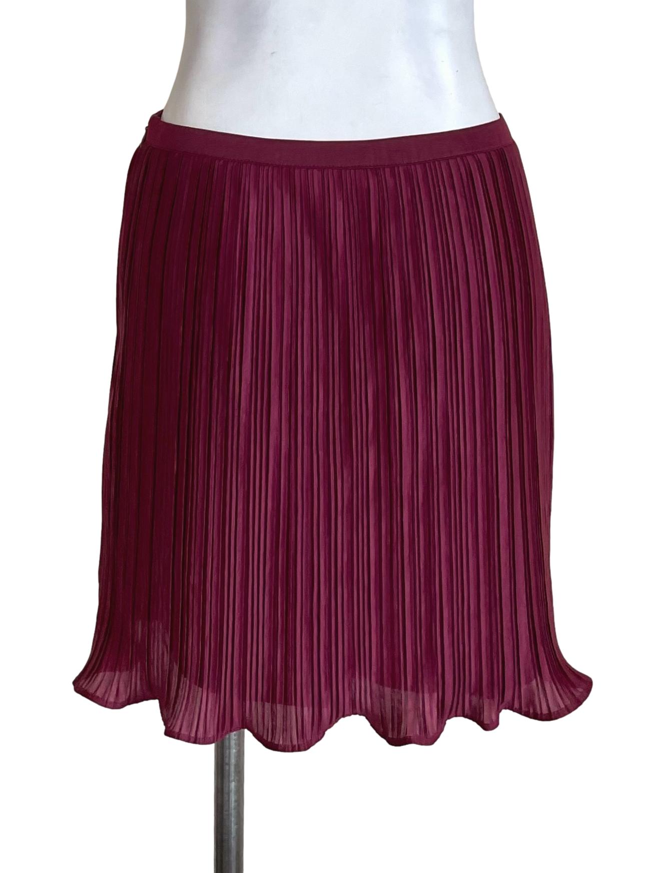 Jam Accordion Wavy Mini Skirt TWL