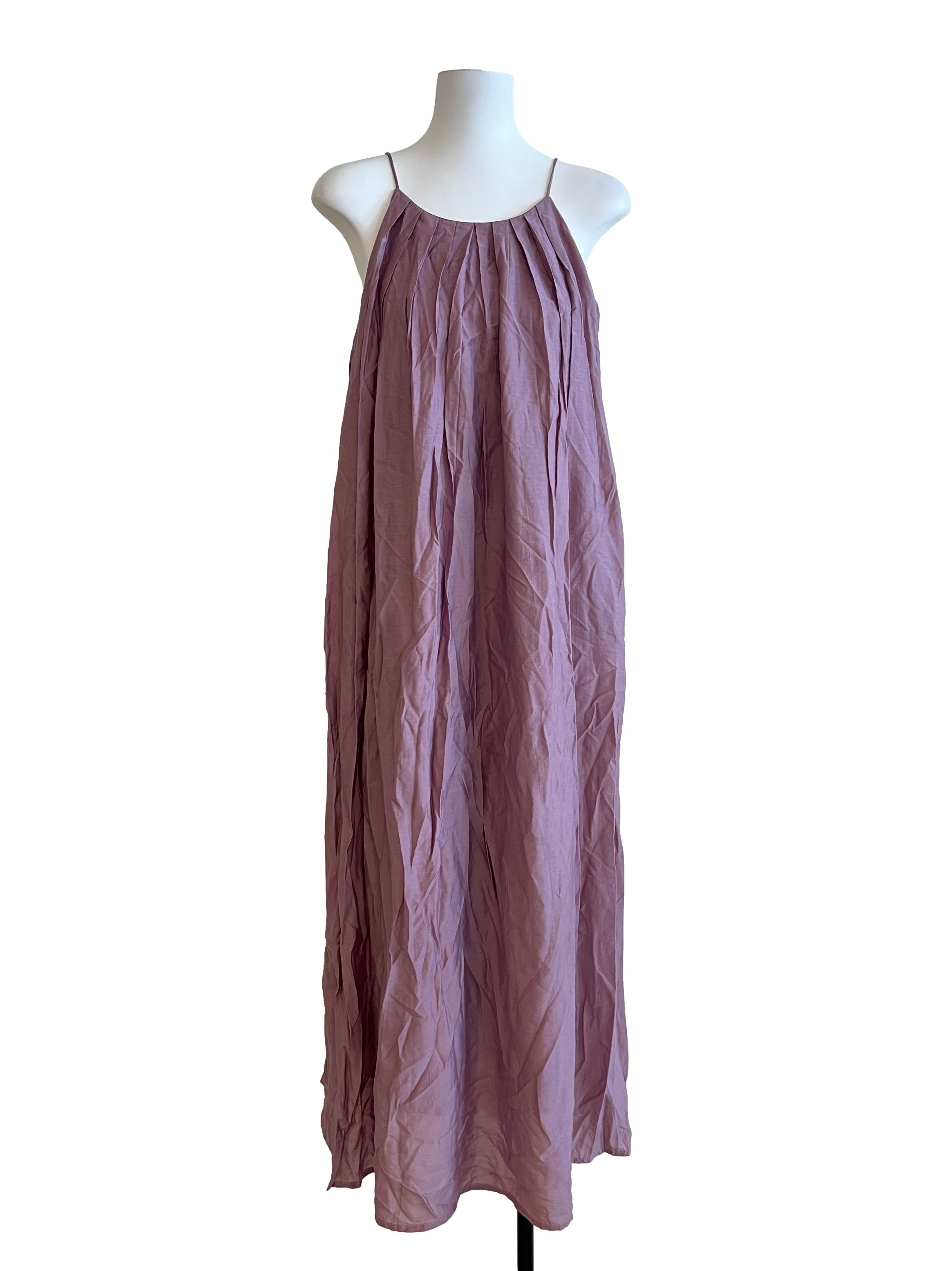 Mauve Pink Strap Dress TEM