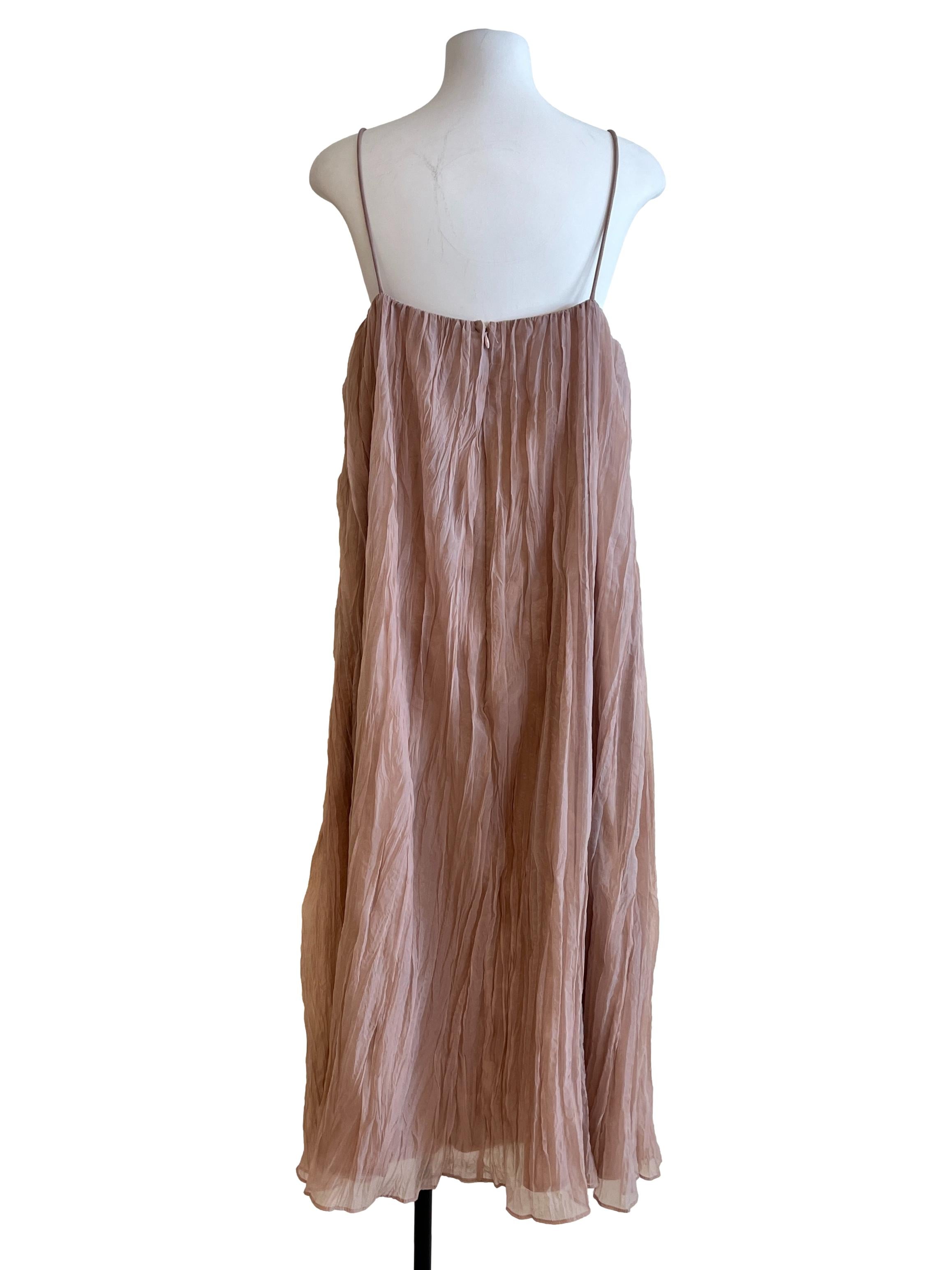 Salmon Pink Jumper Dress