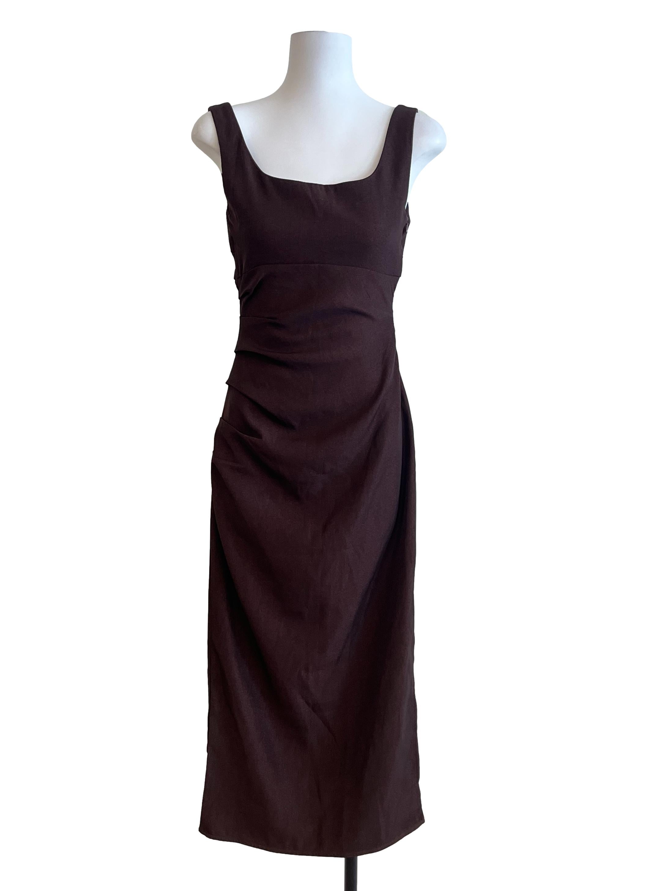 Mocha Brown Princess Dress