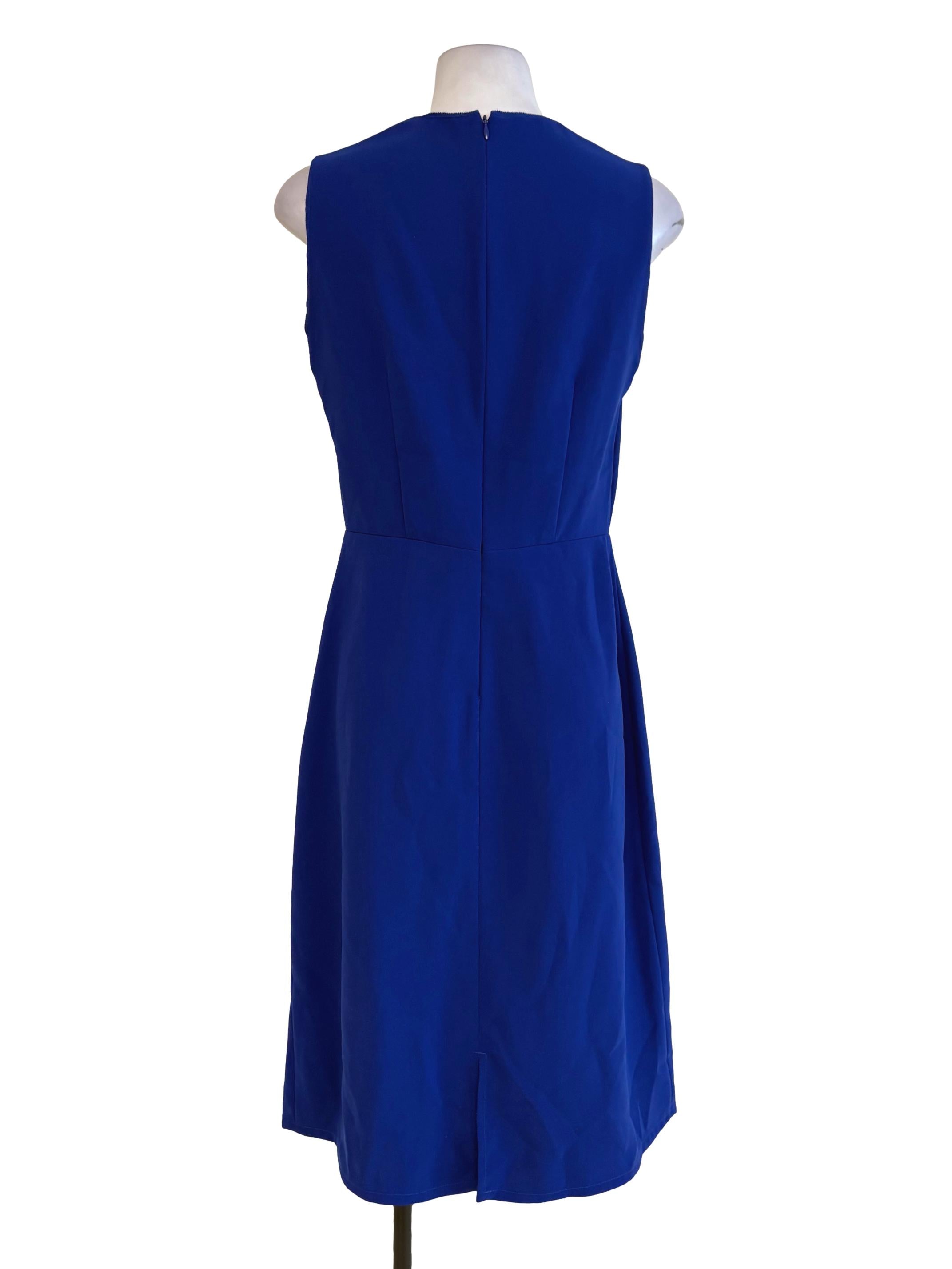 Berry Blue A-Line Dress