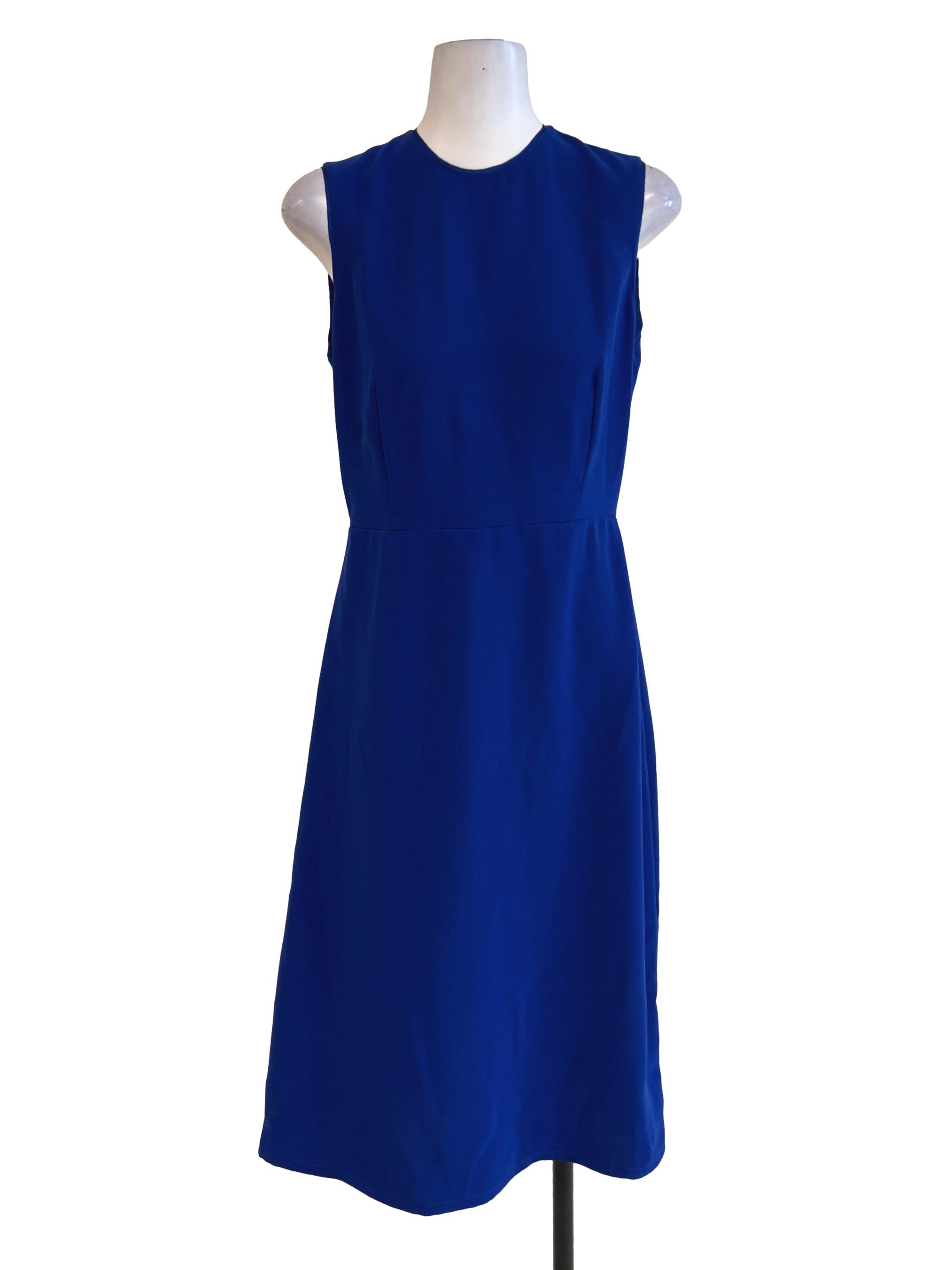Berry Blue A-Line Dress