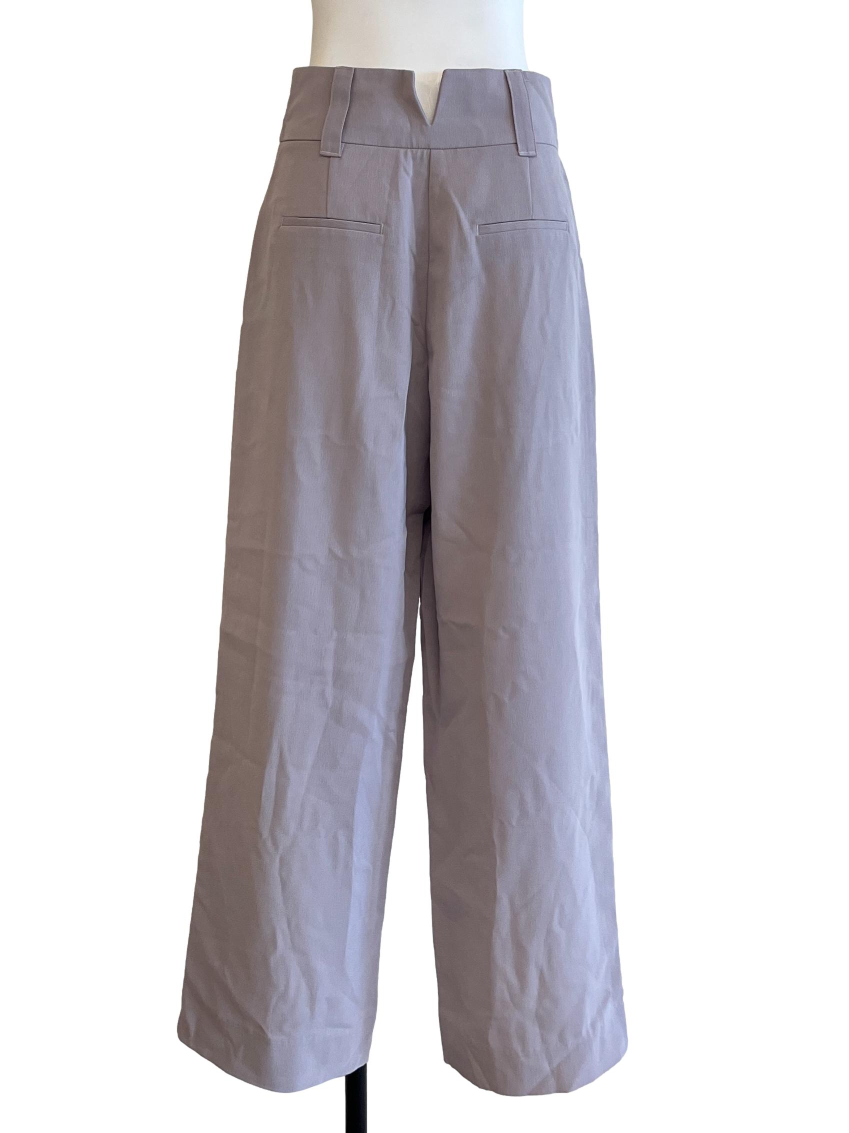 Lilac Straight Pants LB