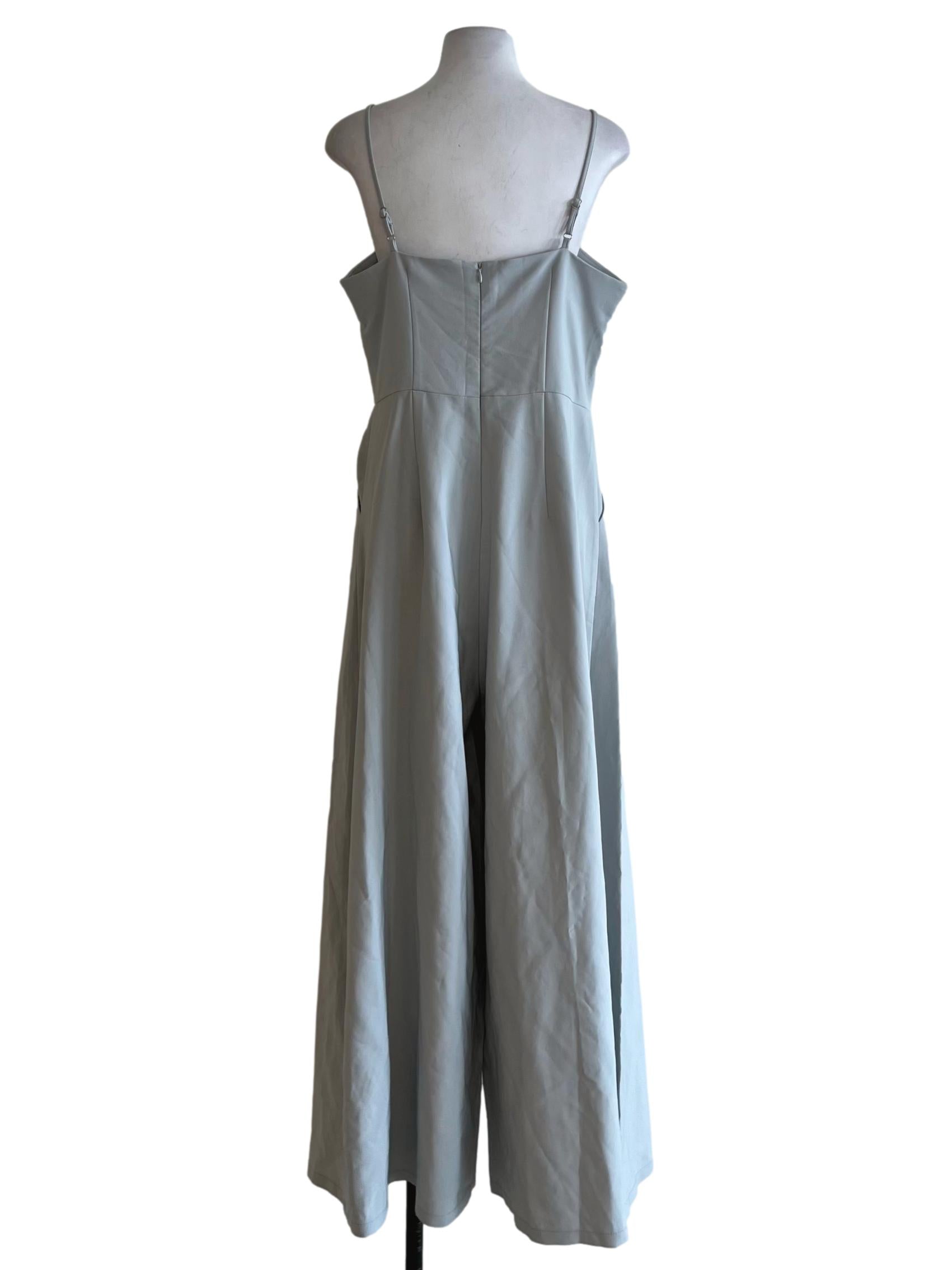 Sky Blue Spaghetti Strap Jumpsuit