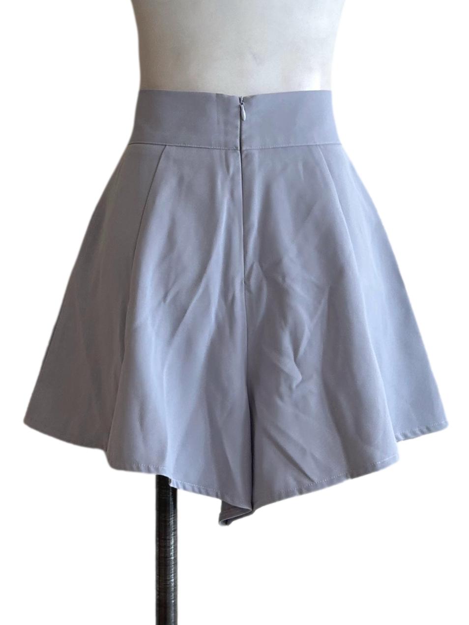 Baby Blue Pleated Short