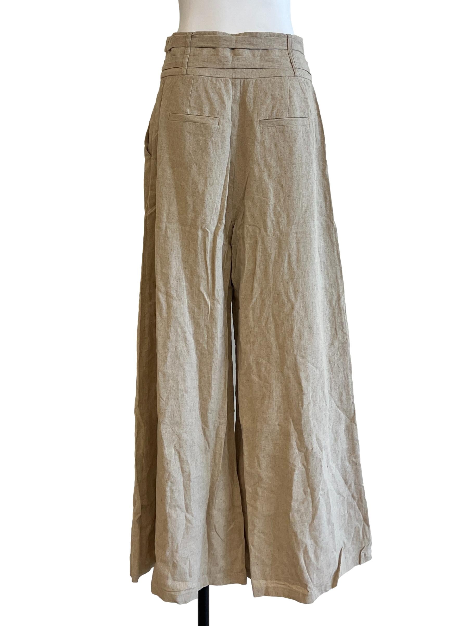 Sand Brown Line Pants LB