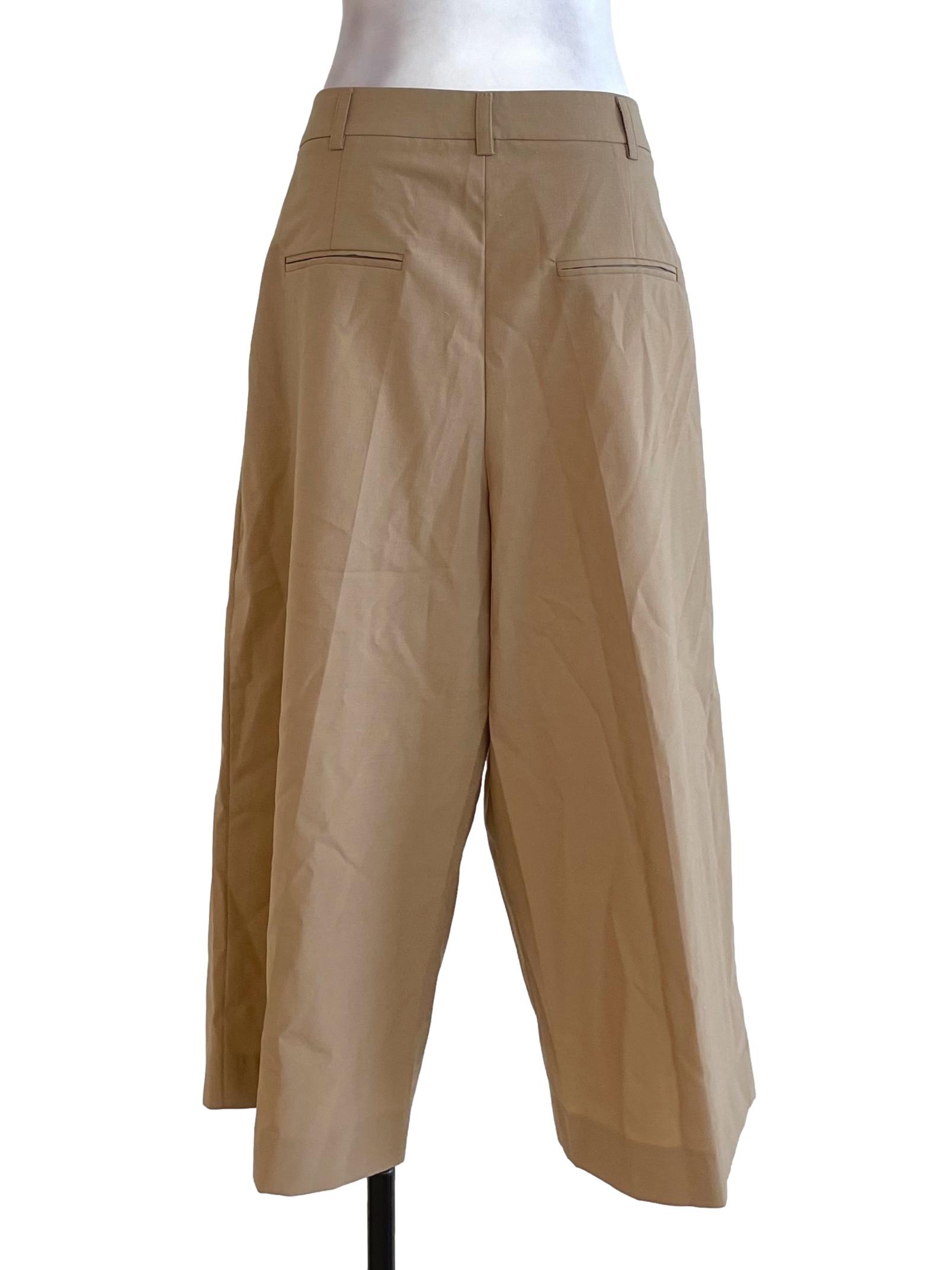 Khaki Formal Culottes