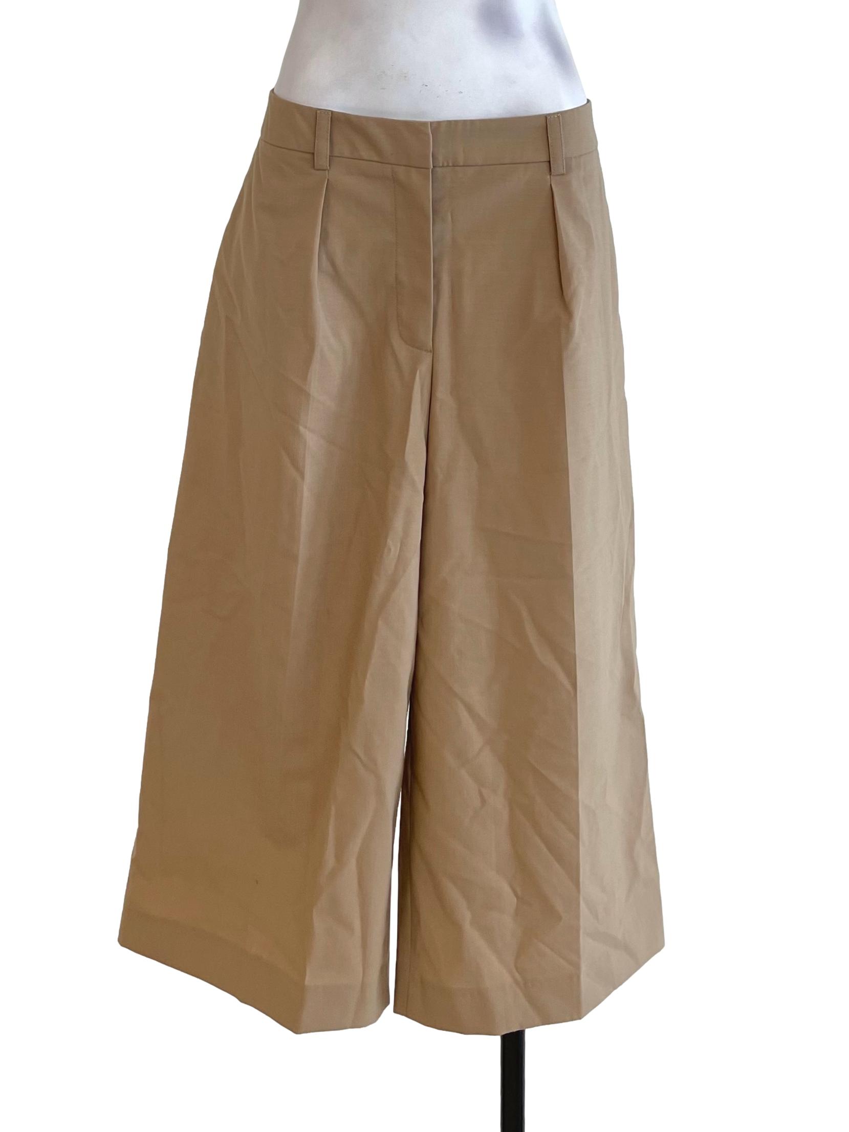 Khaki Formal Culottes