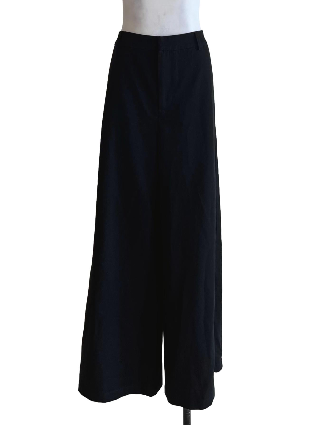 Black Plain Formal Pants