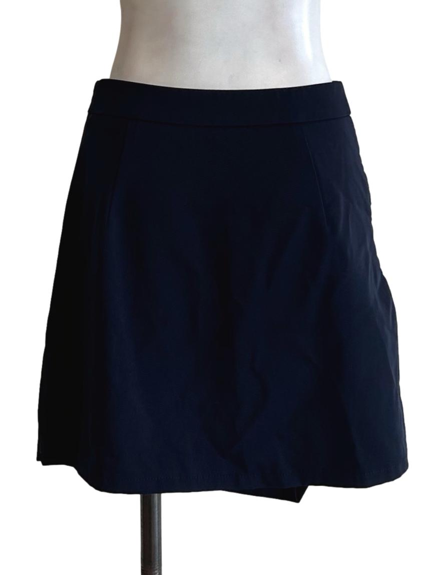 Navy Blue Mini Skirt