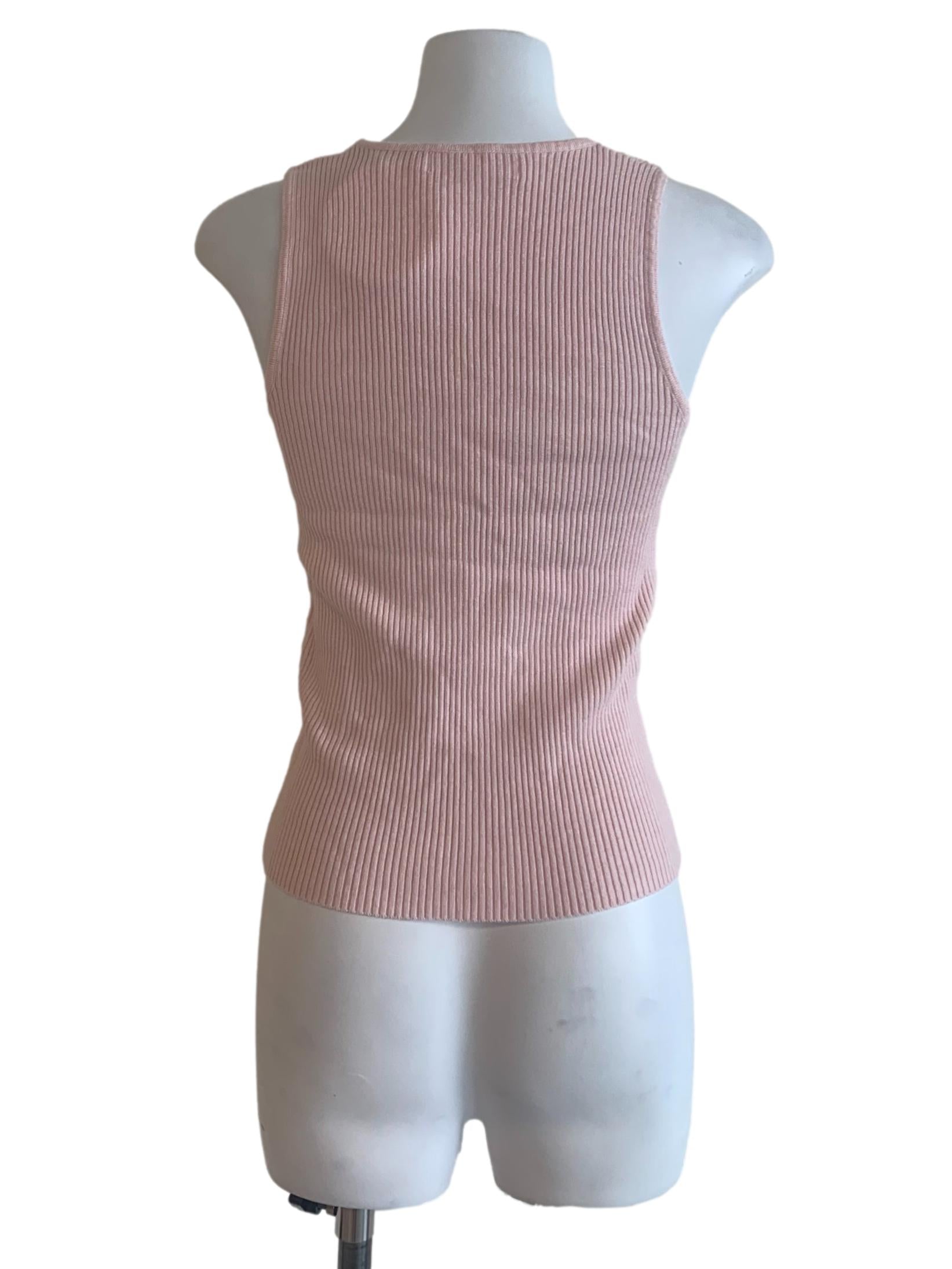 Rose Pink Tank Top