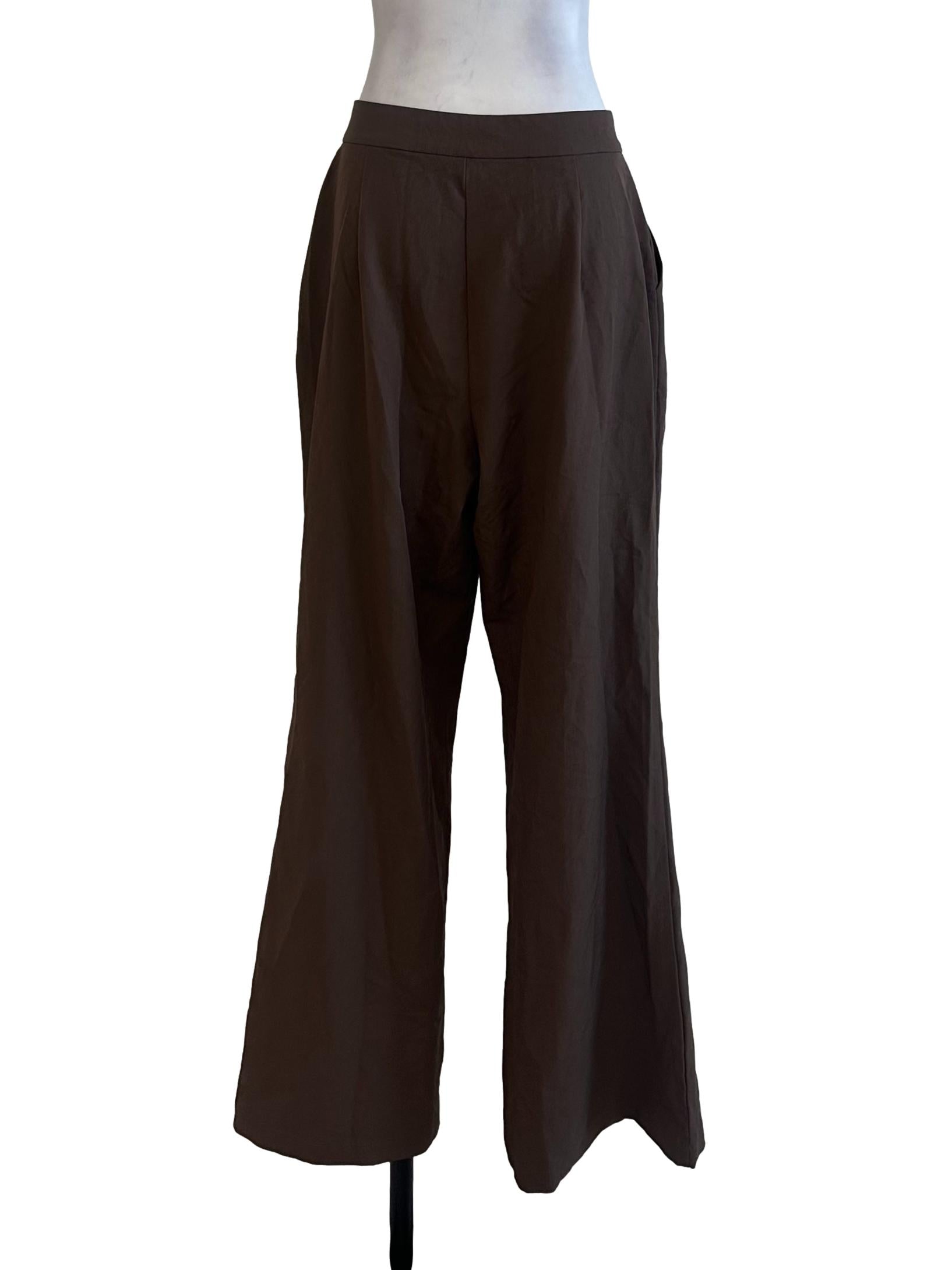 Mocha Brown Formal Pants