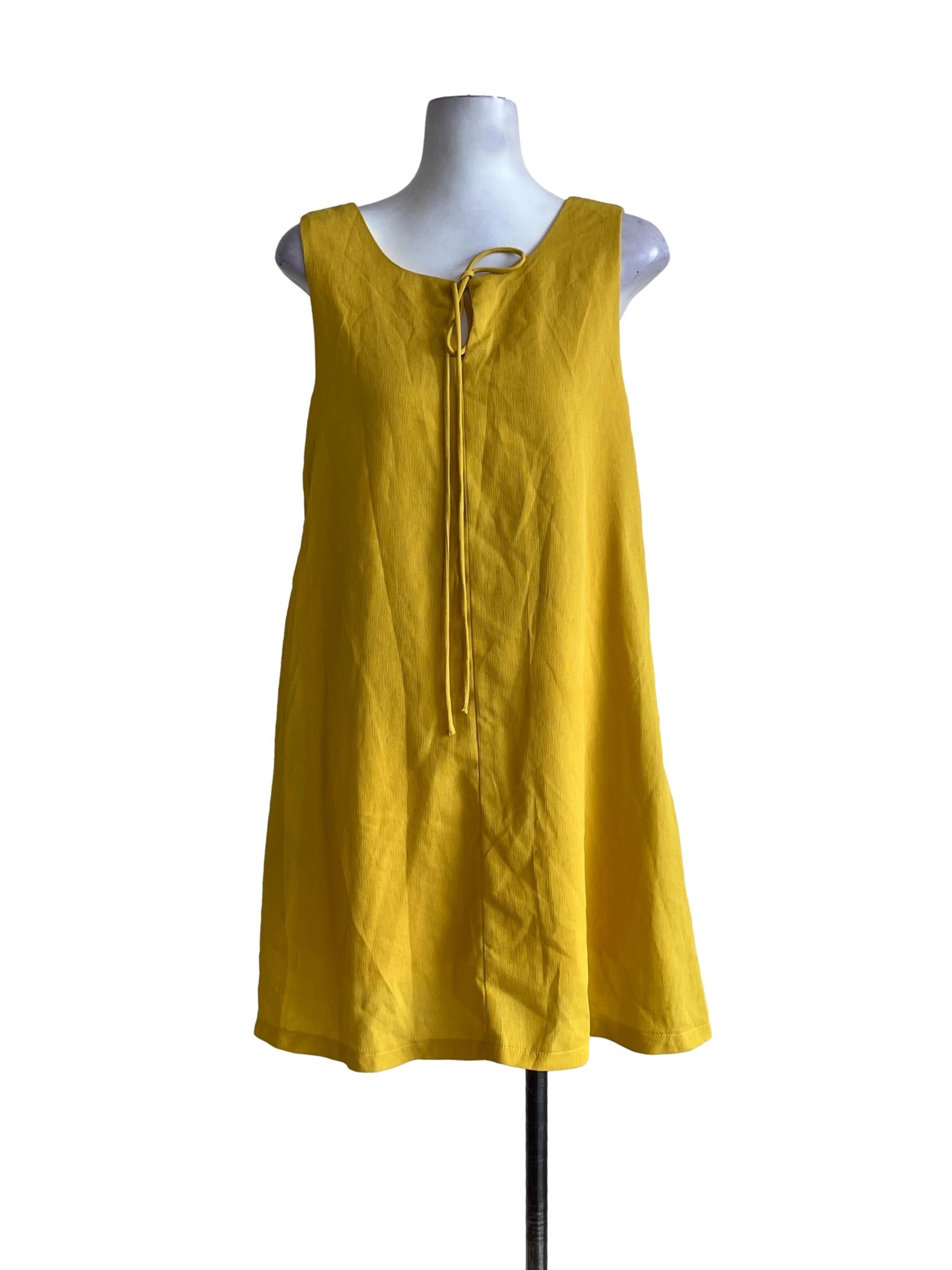 Mustard Yellow Shift Dress