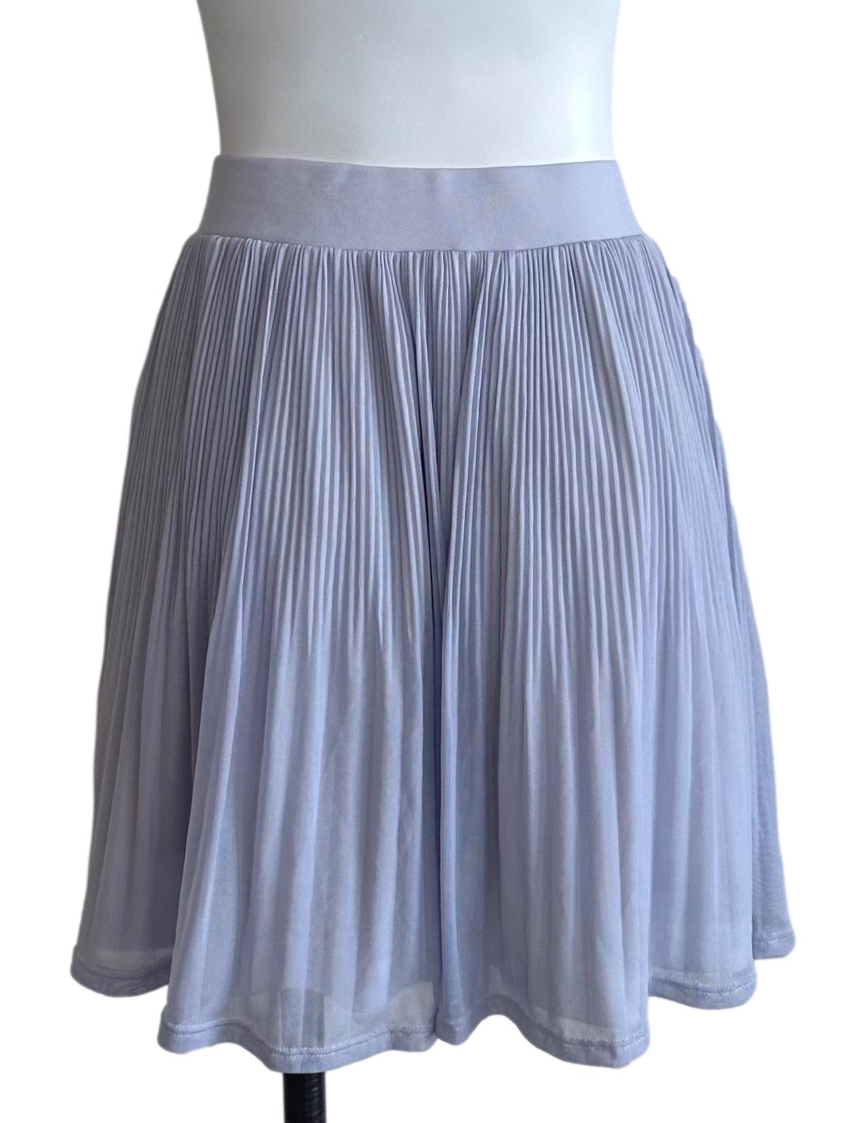 Lilac Purple Pleated Skorts