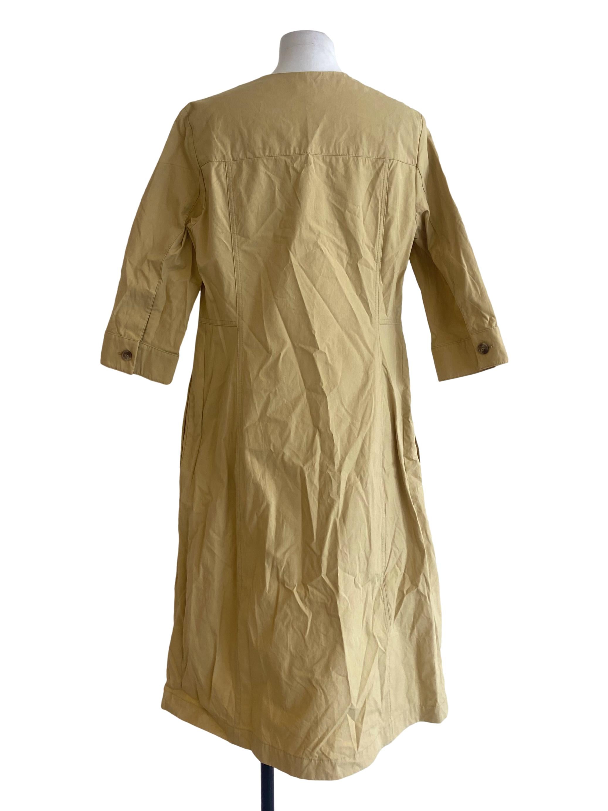 Tortilla Brown Button Down Shirt Dress