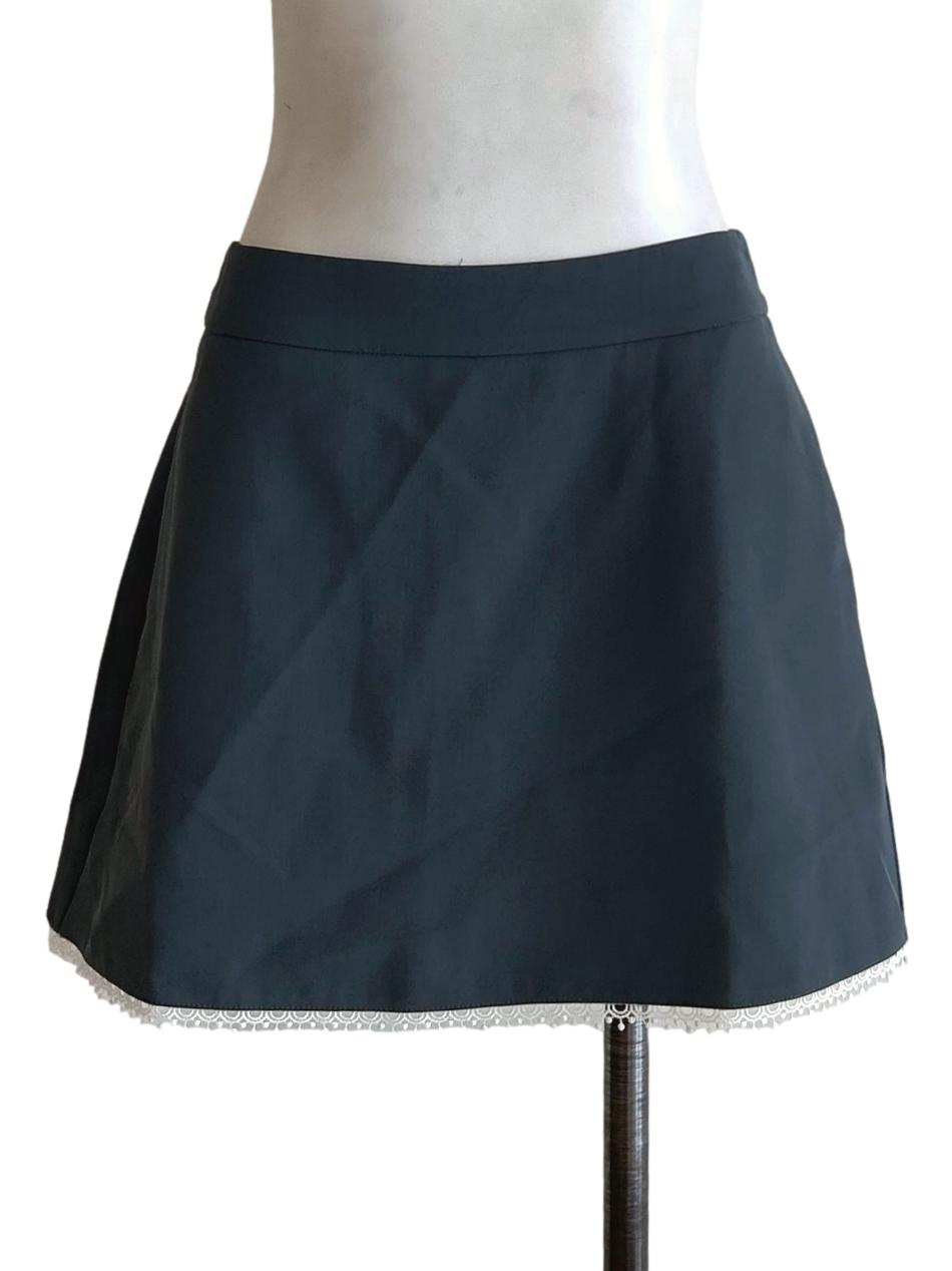 Anchor Grey A-Line Skirt