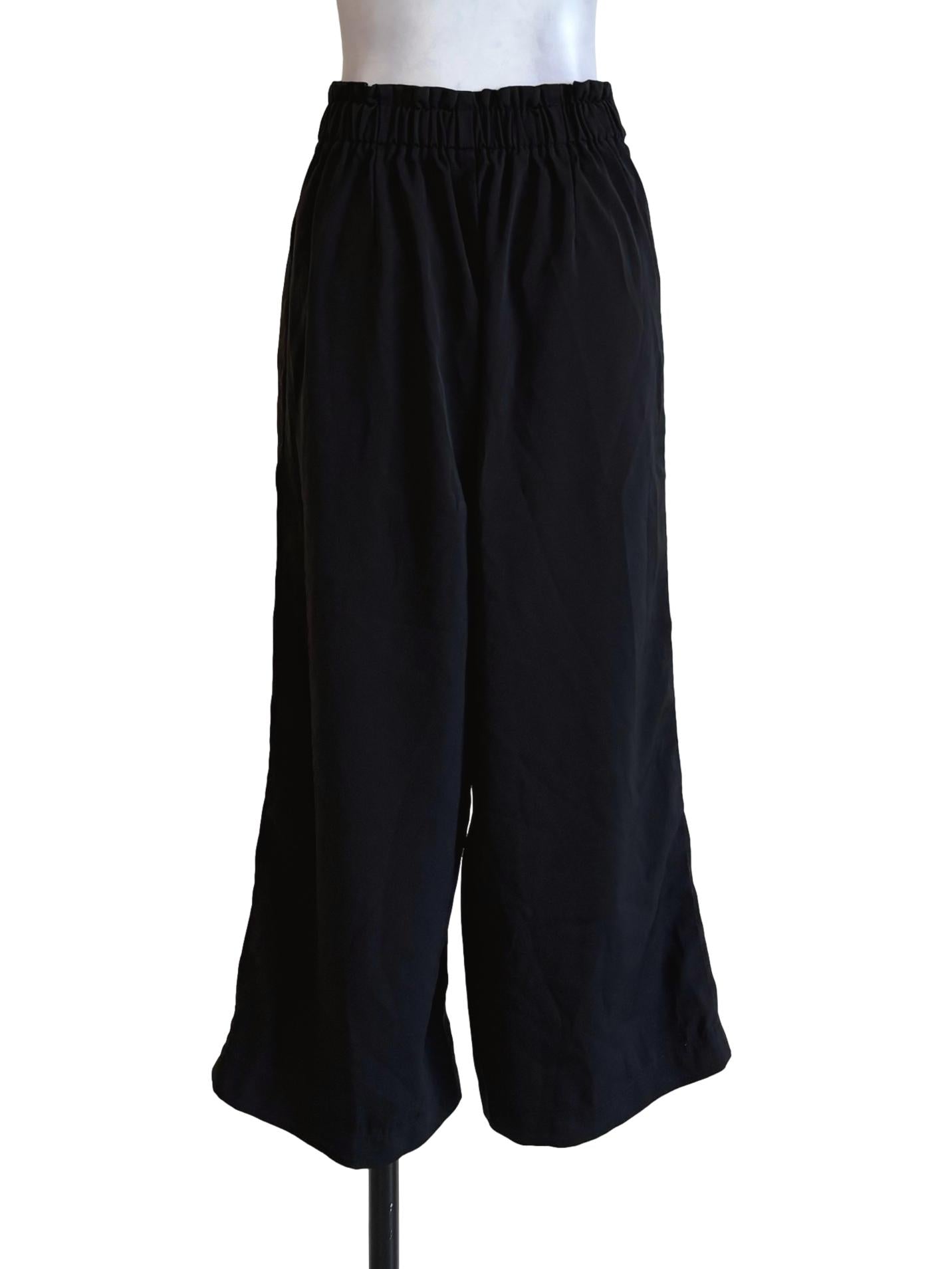 Black Belted Pants